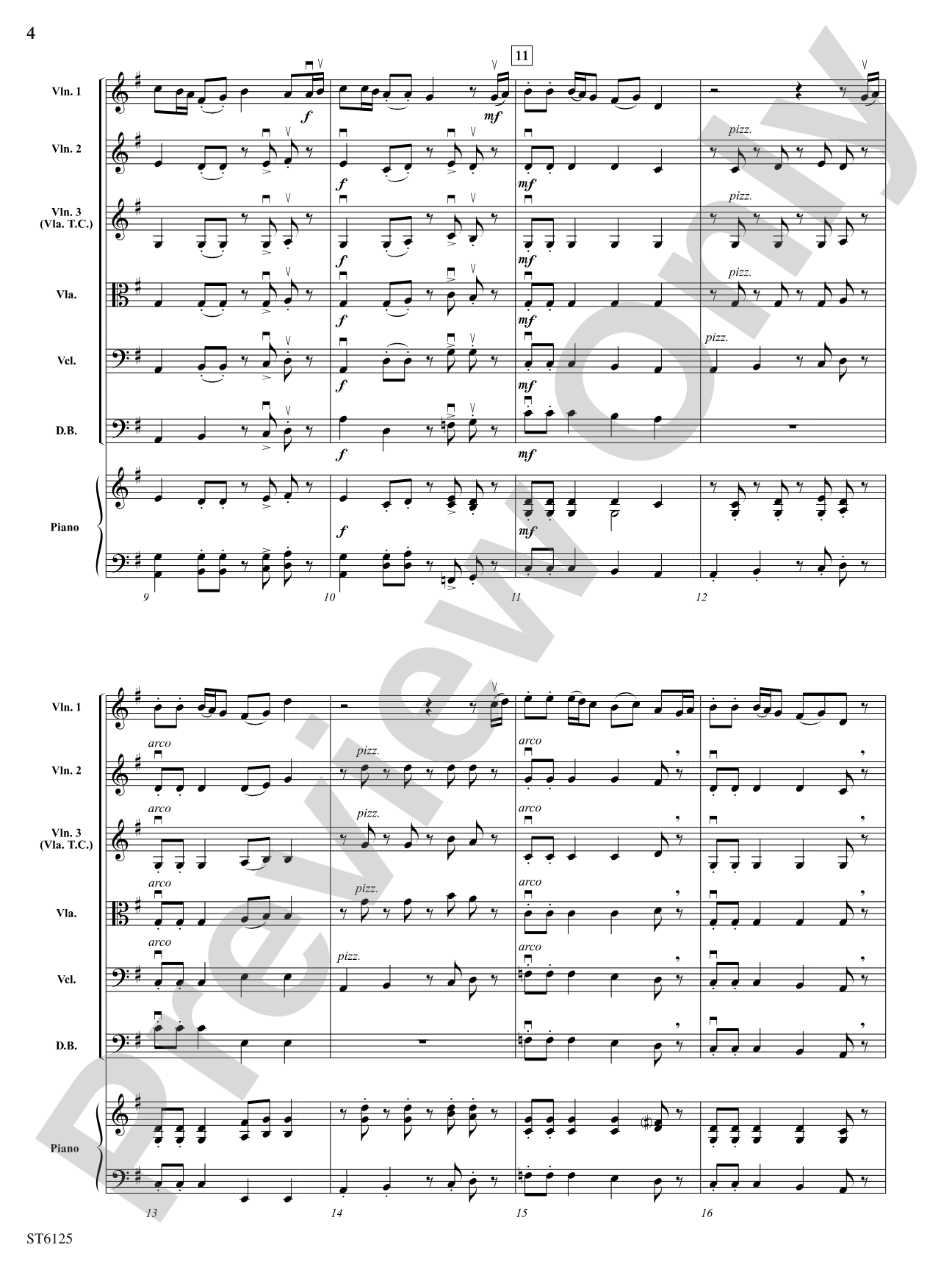 Oregon Trail: String Orchestra Conductor Score & Parts