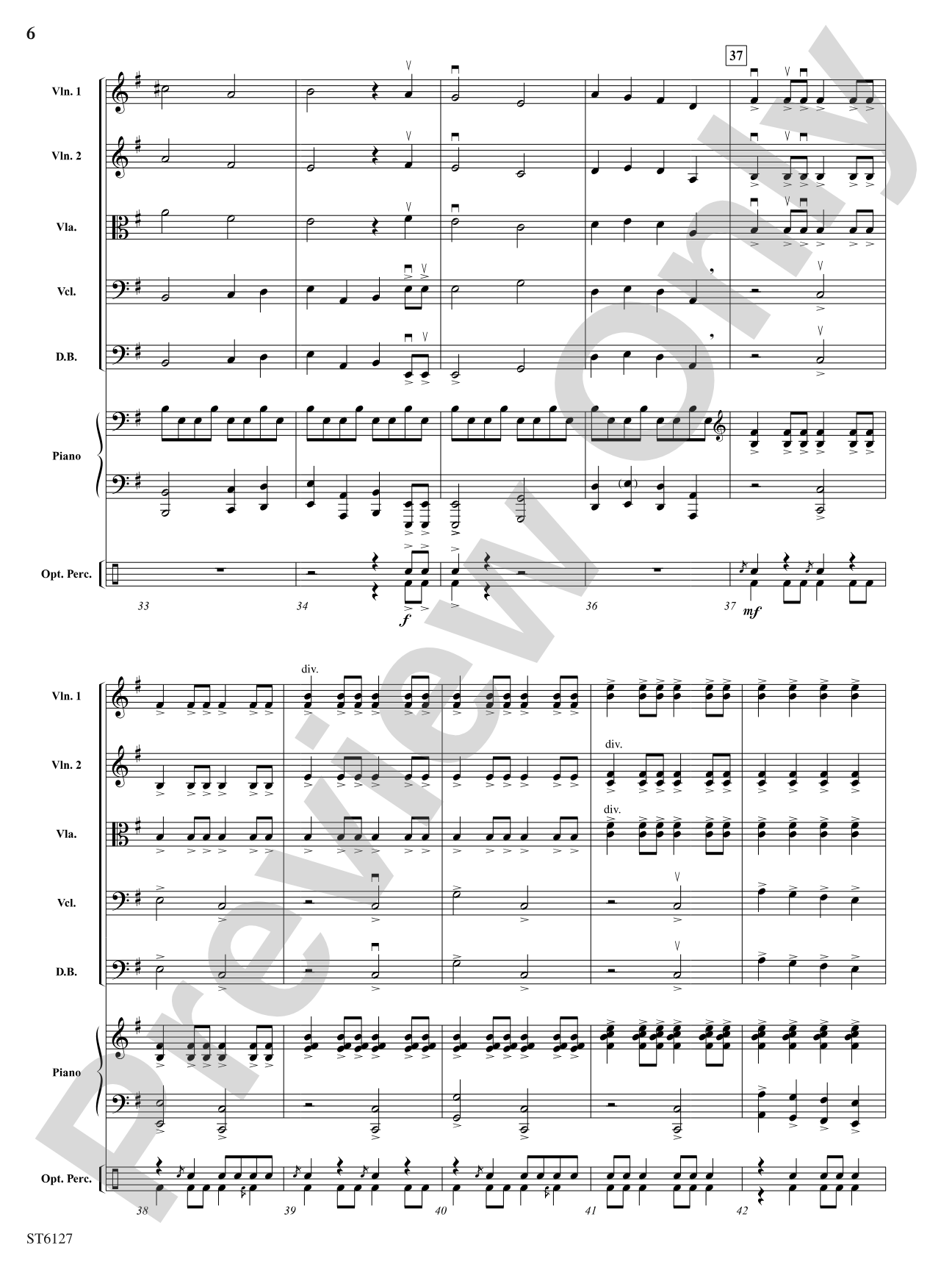 Tribal Dance: String Orchestra Conductor Score & Parts
