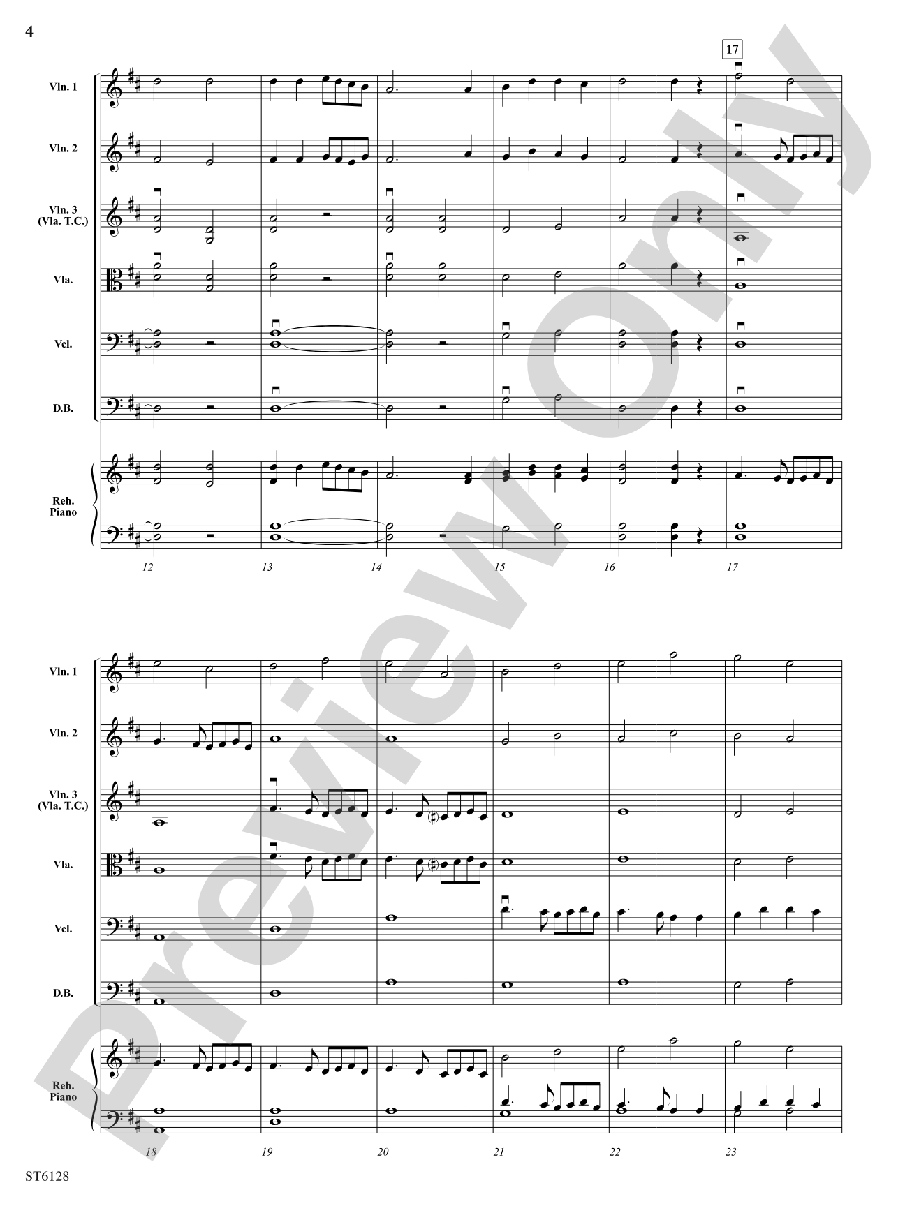 Ding Dong! Merrily on High: String Orchestra Conductor Score & Parts