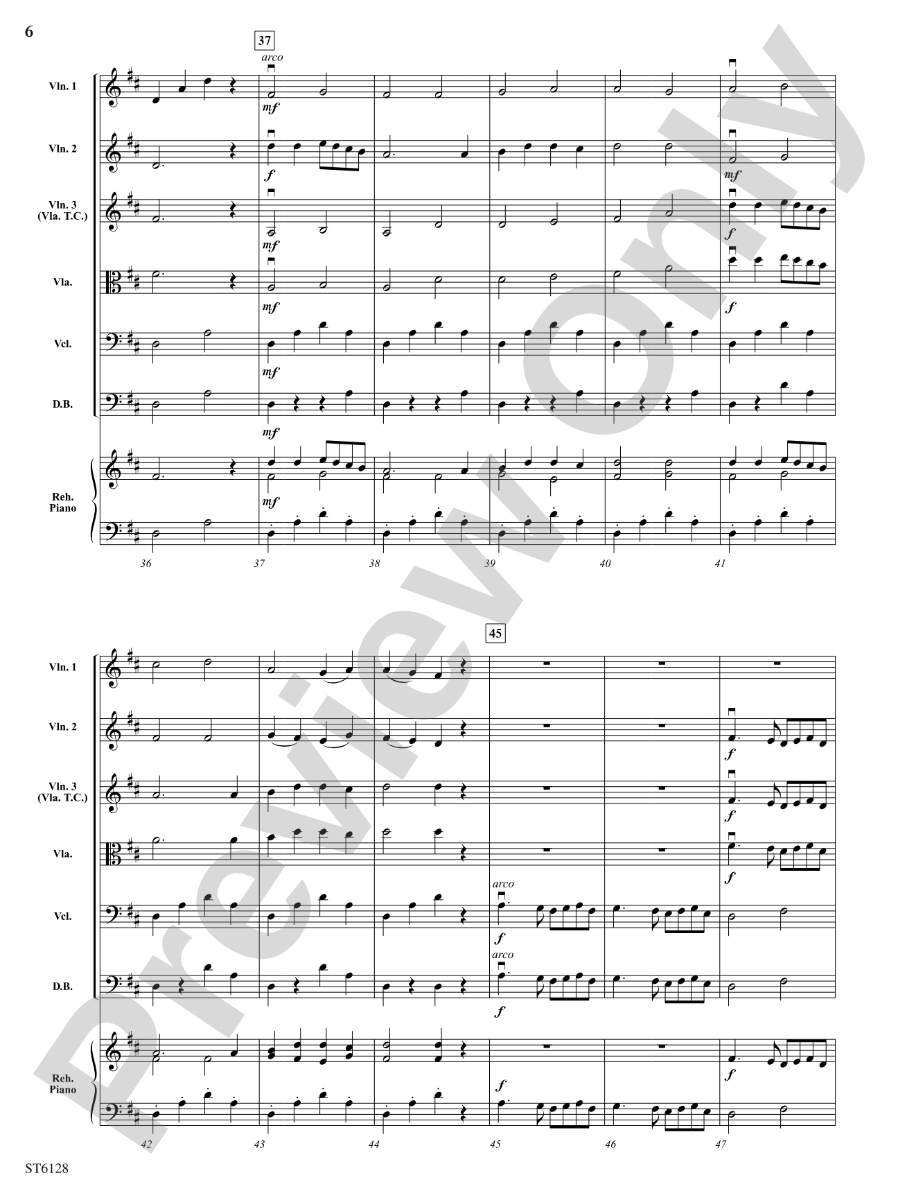 Ding Dong! Merrily on High: String Orchestra Conductor Score & Parts