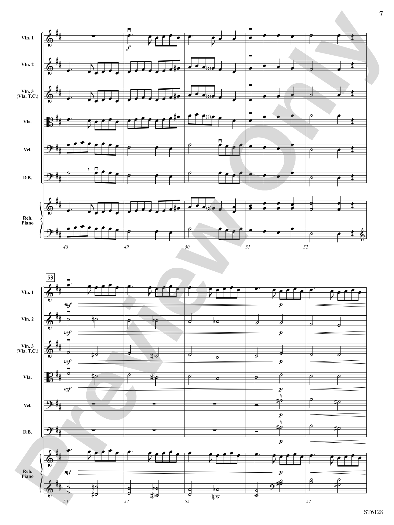 Ding Dong! Merrily on High: String Orchestra Conductor Score & Parts