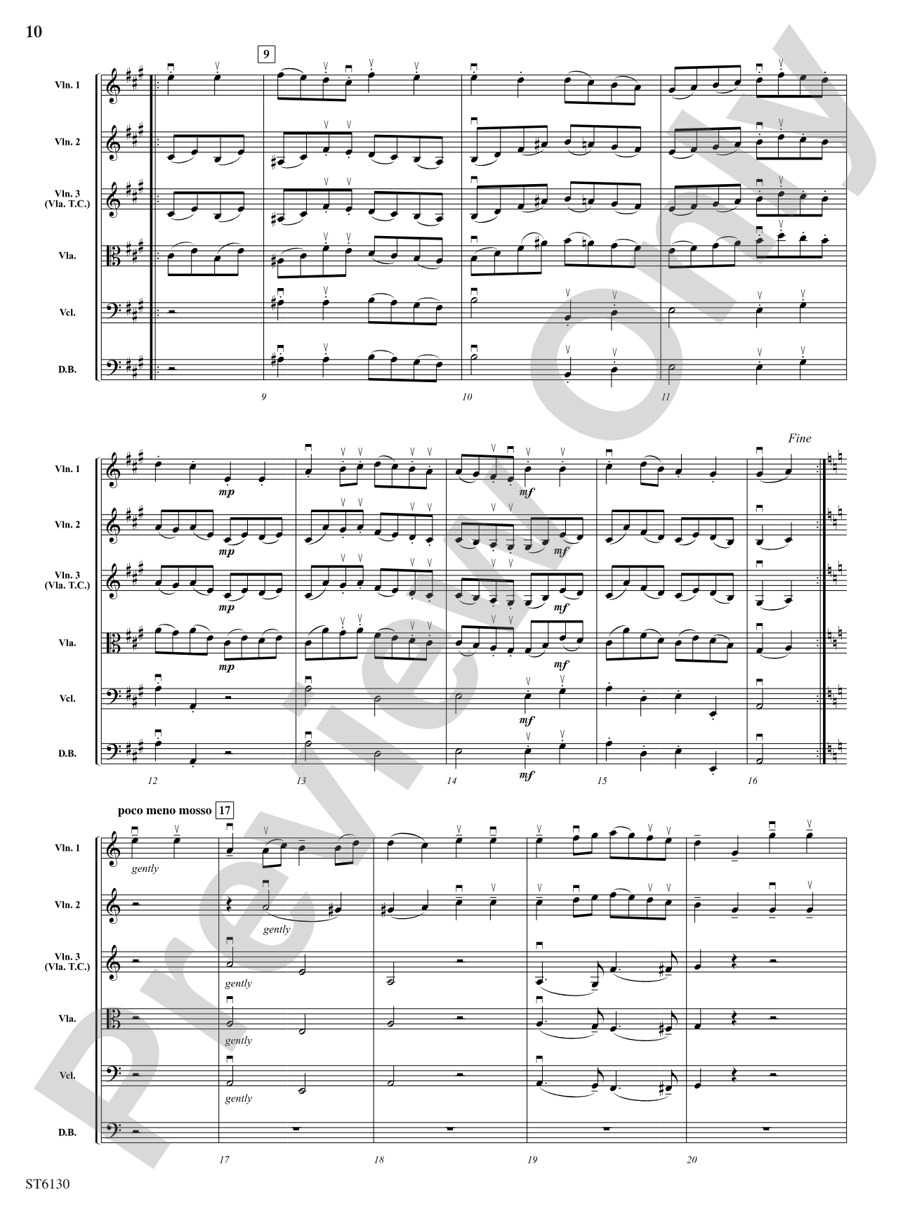 Suite from Don Juan: String Orchestra Conductor Score & Parts
