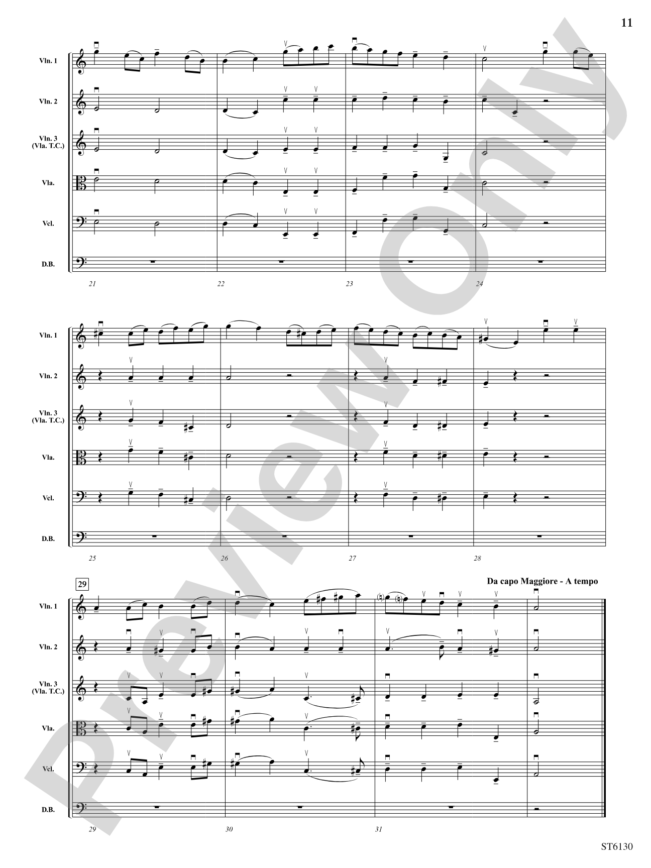 Suite from Don Juan: String Orchestra Conductor Score & Parts