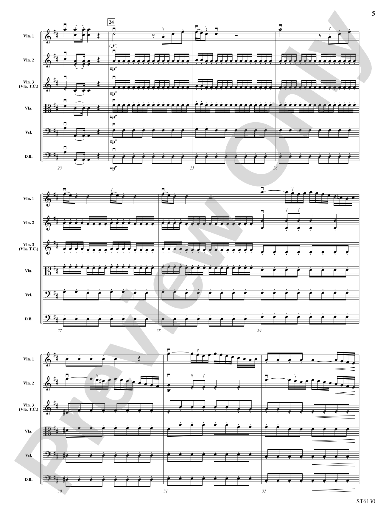Suite from Don Juan: String Orchestra Conductor Score & Parts