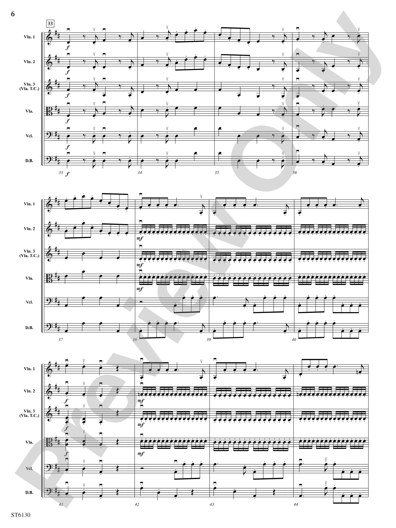 Suite from Don Juan: String Orchestra Conductor Score & Parts