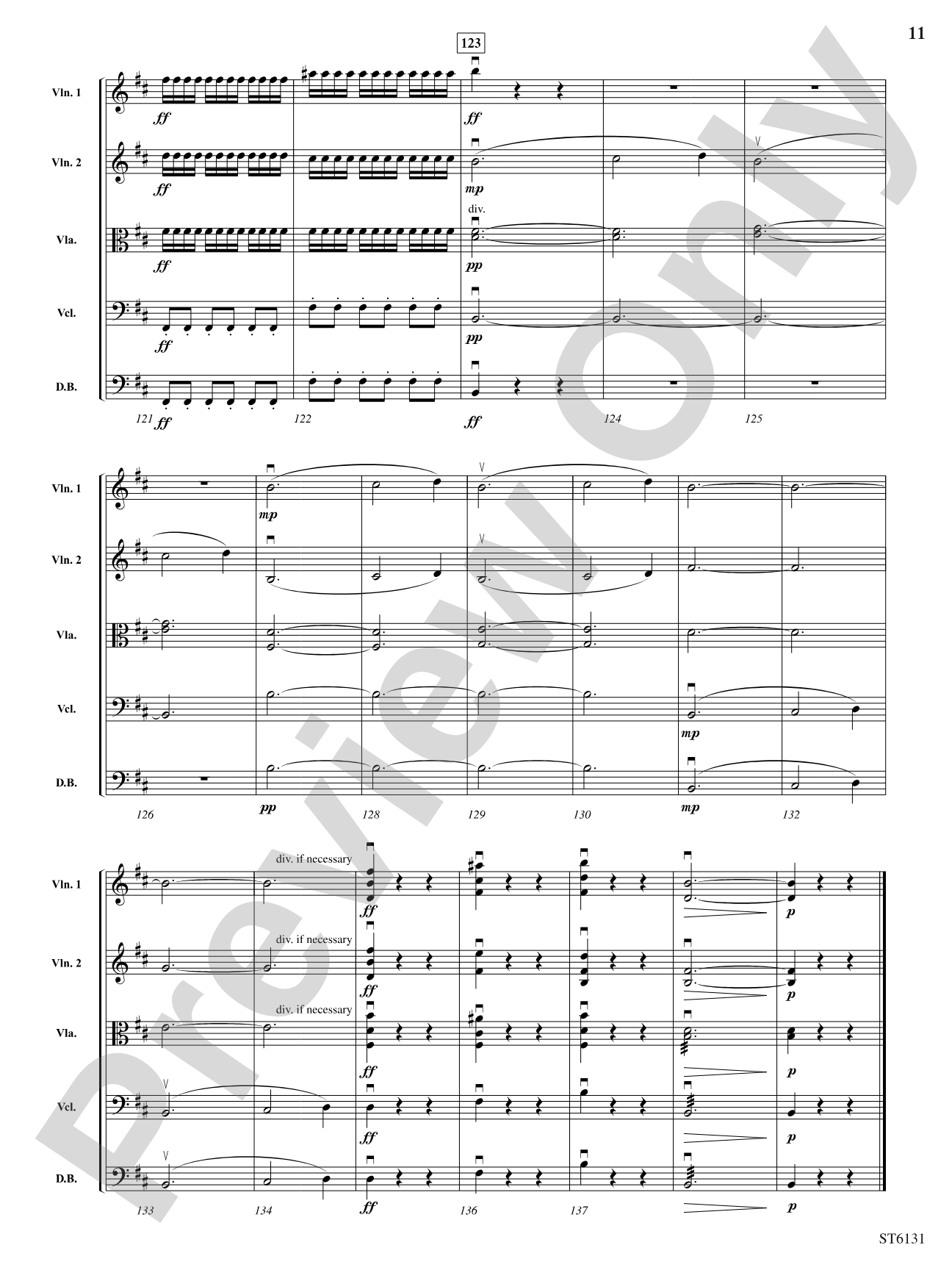 Symphony No. 8 "Unfinished" (First Movement): String Orchestra Conductor Score & Parts