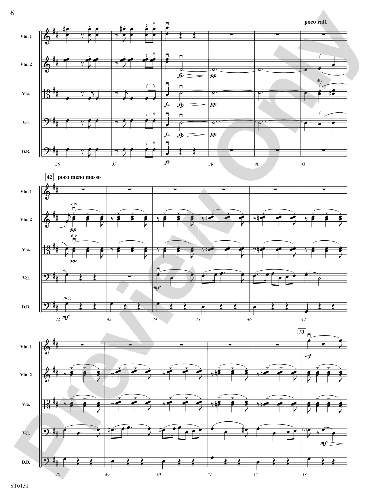Symphony No. 8 "Unfinished" (First Movement): String Orchestra Conductor Score & Parts