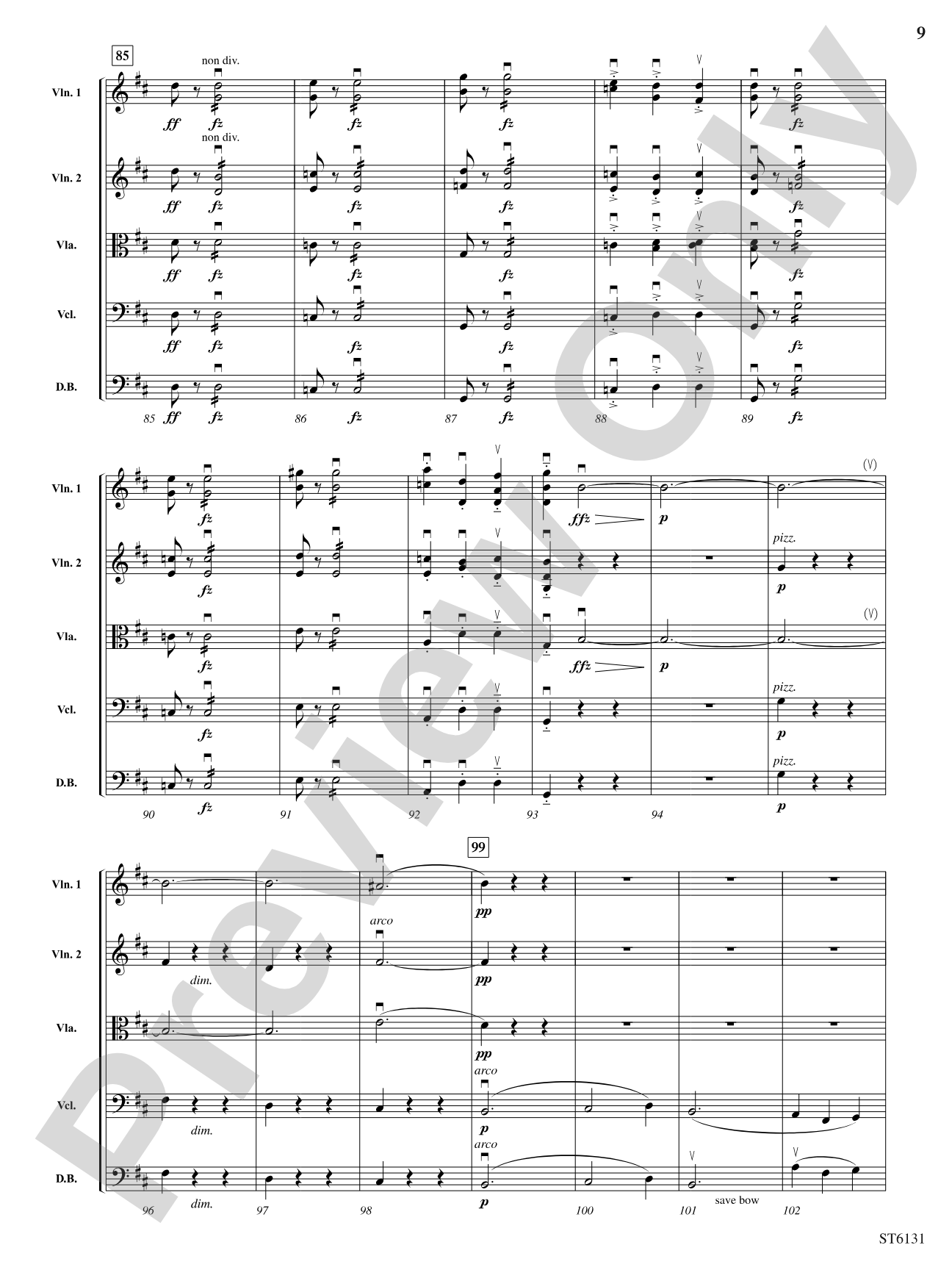 Symphony No. 8 "Unfinished" (First Movement): String Orchestra Conductor Score & Parts