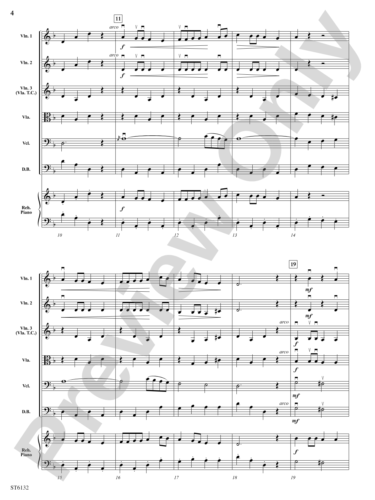 Dance Mysterioso: String Orchestra Conductor Score & Parts