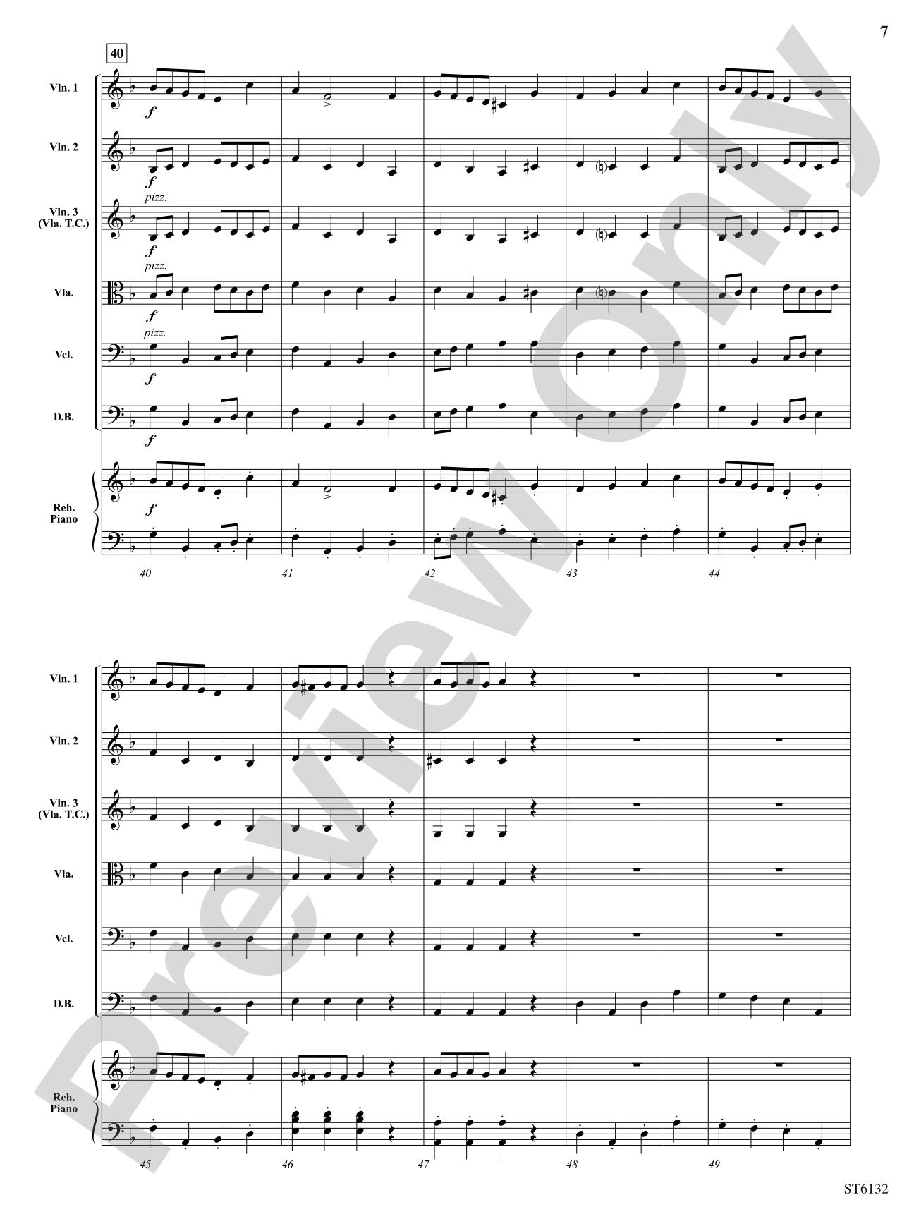 Dance Mysterioso: String Orchestra Conductor Score & Parts