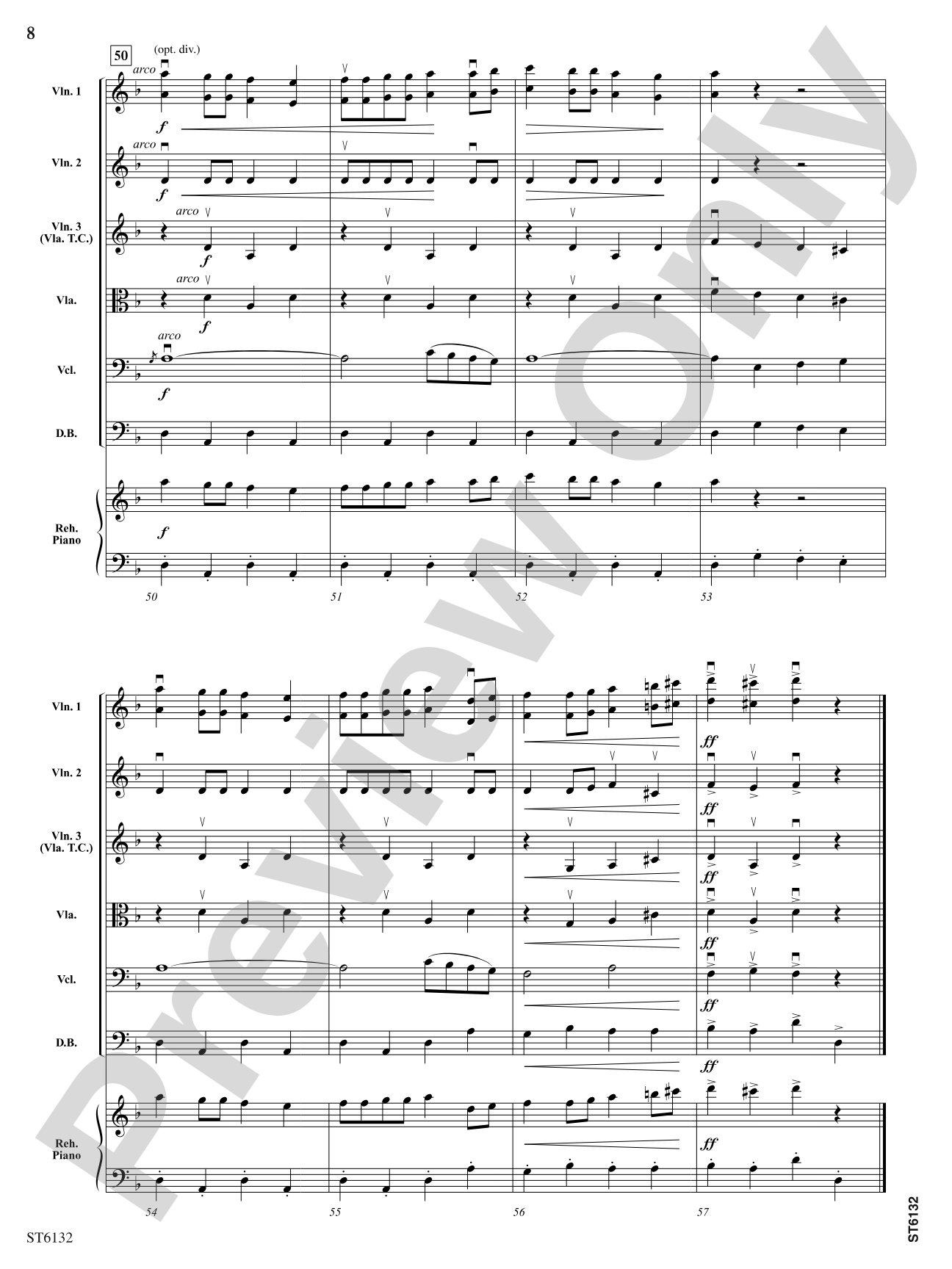 Dance Mysterioso: String Orchestra Conductor Score & Parts