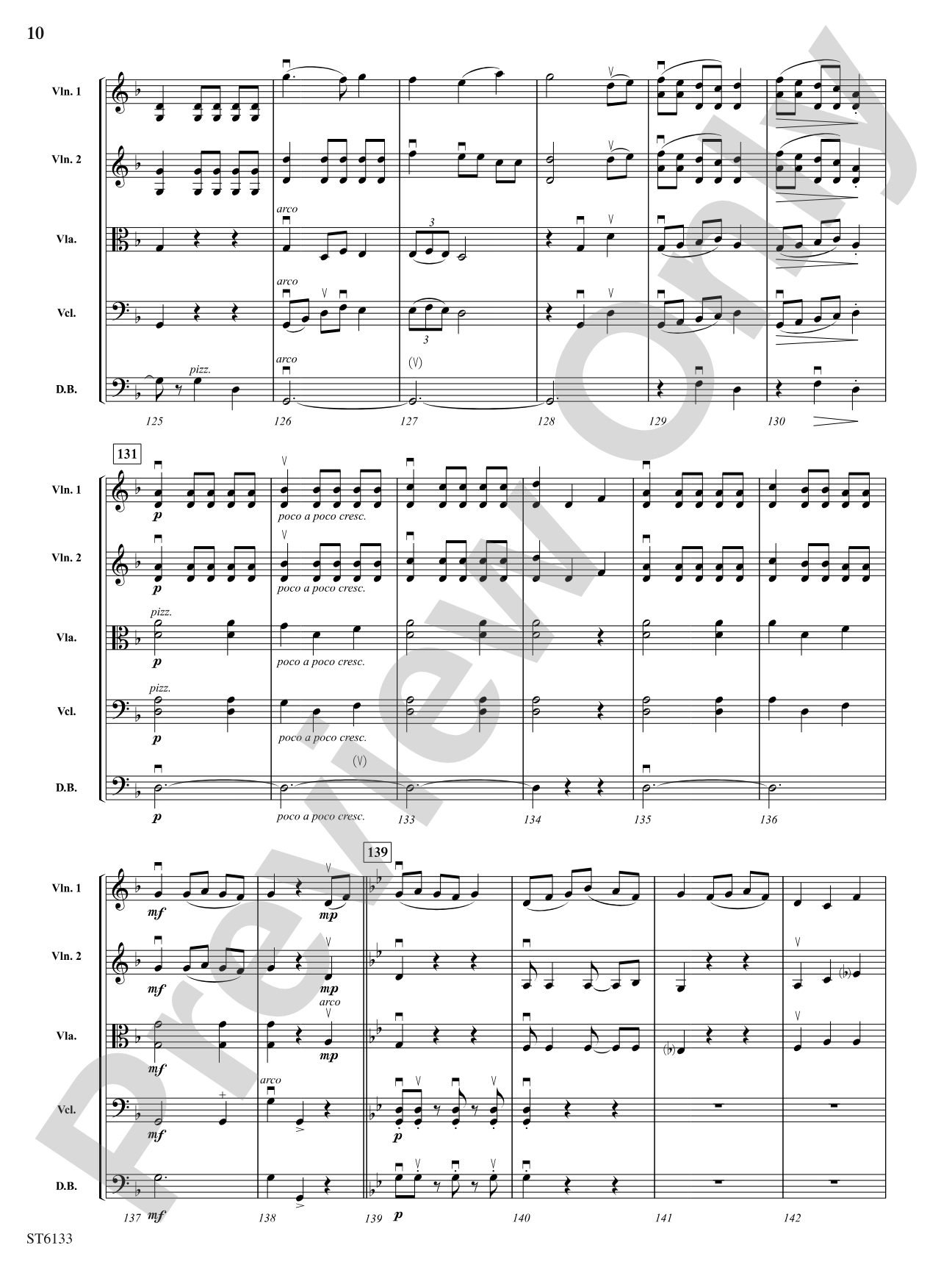 Revelation's Edge: String Orchestra Conductor Score & Parts