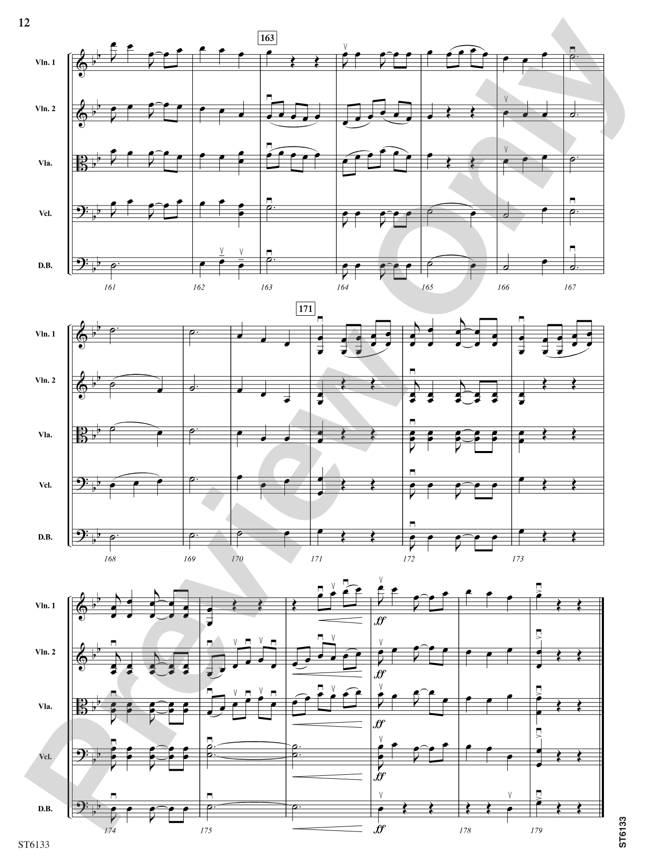 Revelation's Edge: String Orchestra Conductor Score & Parts