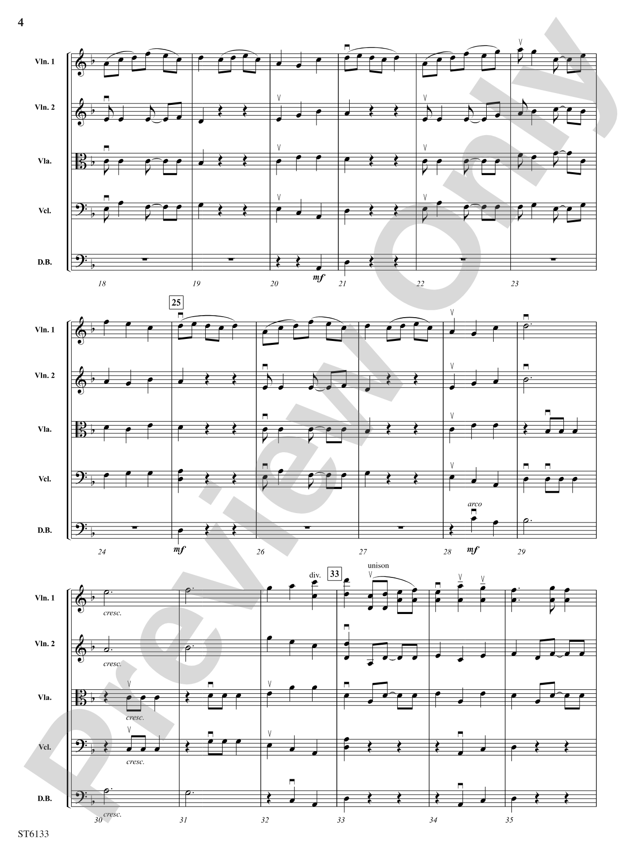 Revelation's Edge: String Orchestra Conductor Score & Parts