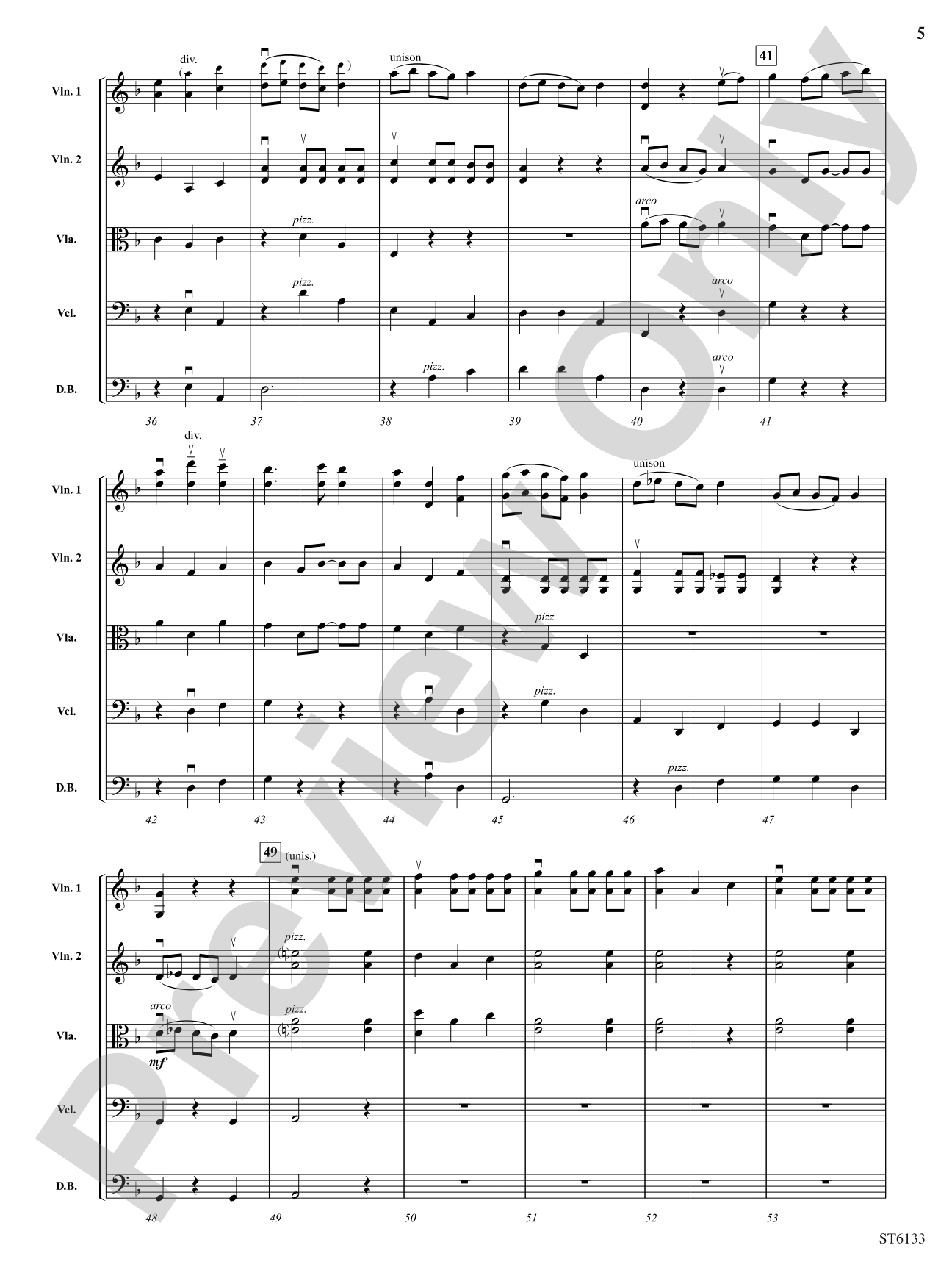 Revelation's Edge: String Orchestra Conductor Score & Parts