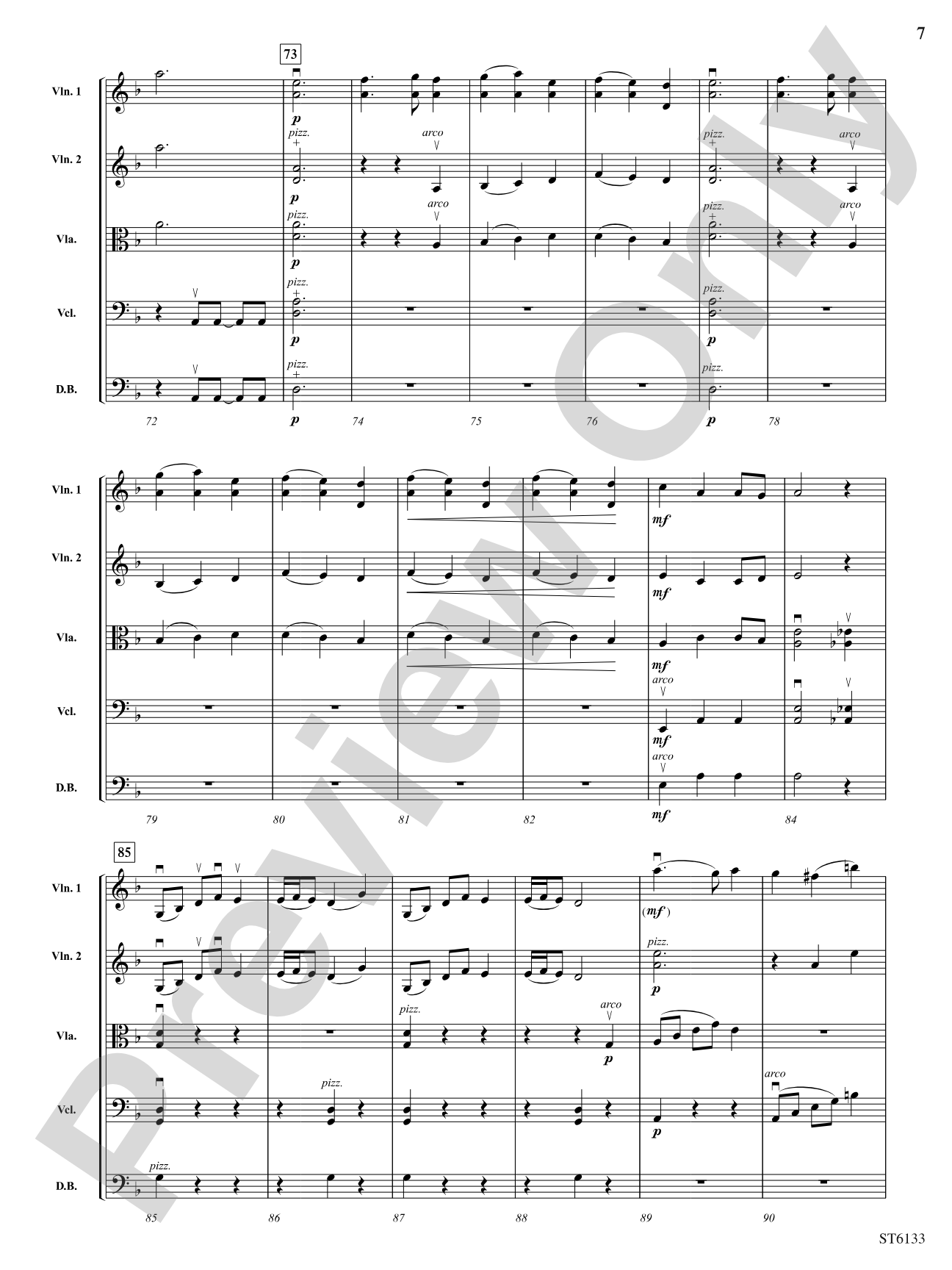 Revelation's Edge: String Orchestra Conductor Score & Parts