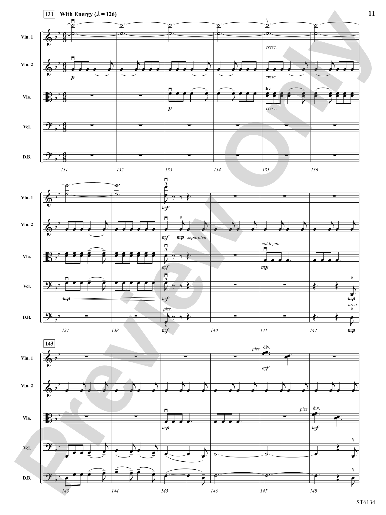 Point Lookout (A Fantasy on Civil War Songs): String Orchestra Conductor Score & Parts