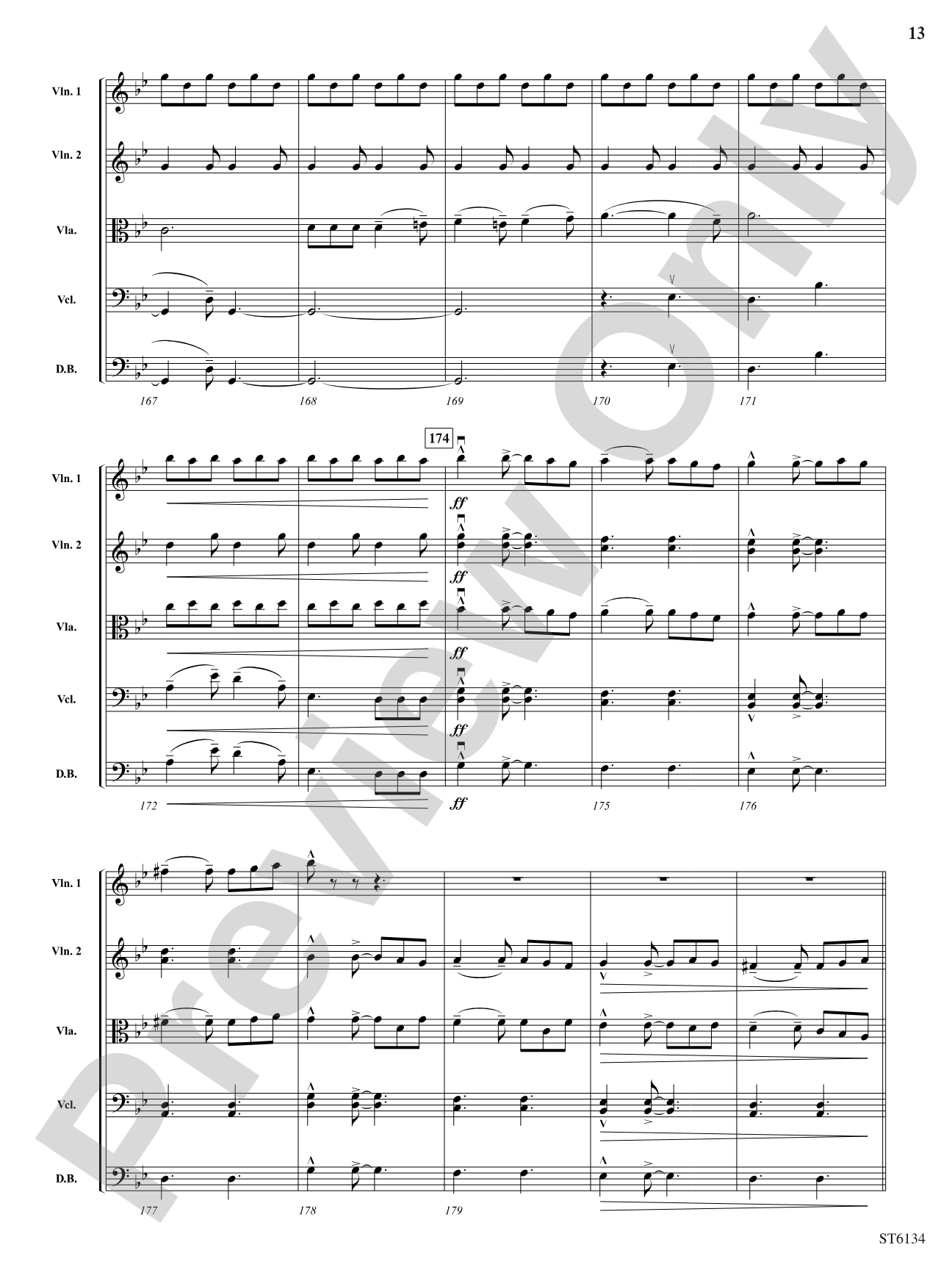 Point Lookout (A Fantasy on Civil War Songs): String Orchestra Conductor Score & Parts