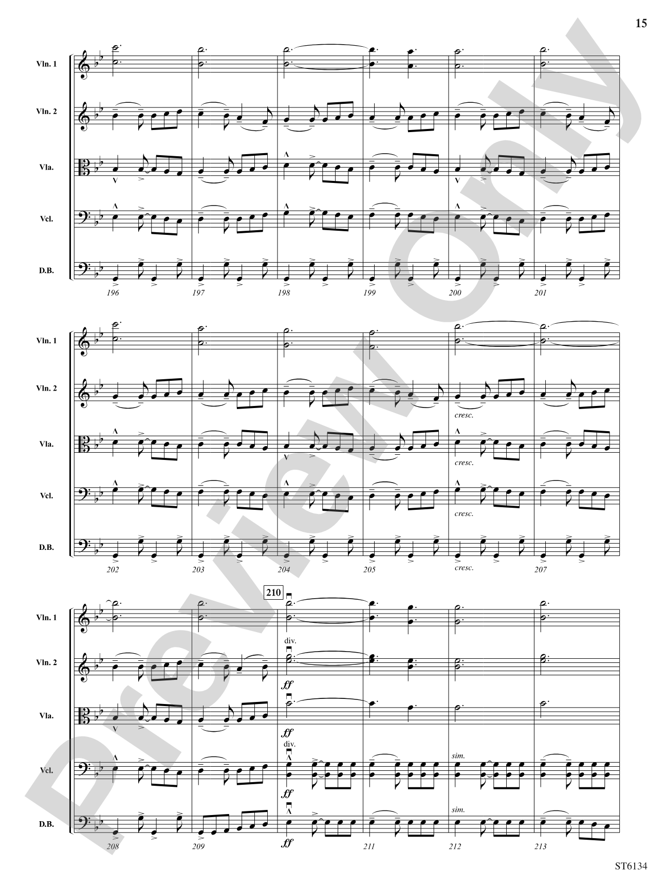 Point Lookout (A Fantasy on Civil War Songs): String Orchestra Conductor Score & Parts