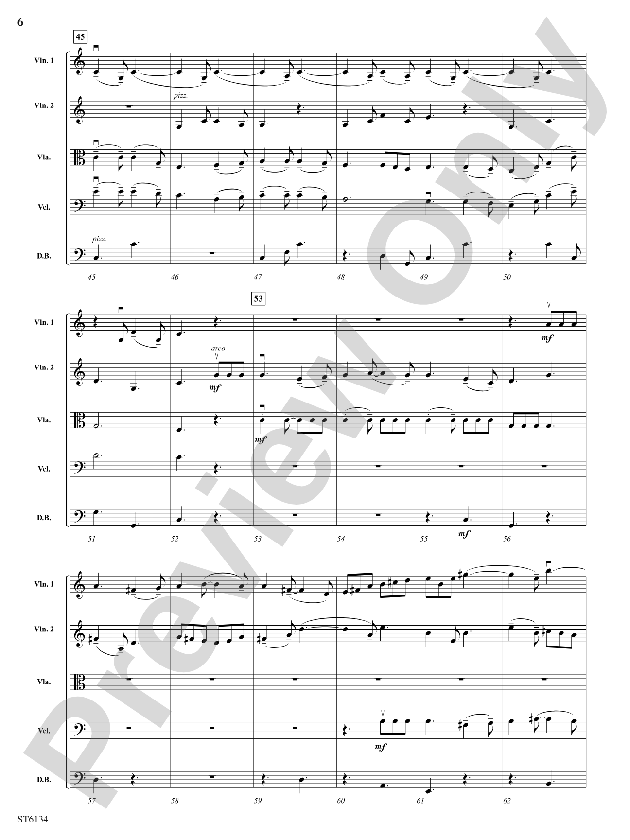 Point Lookout (A Fantasy on Civil War Songs): String Orchestra Conductor Score & Parts