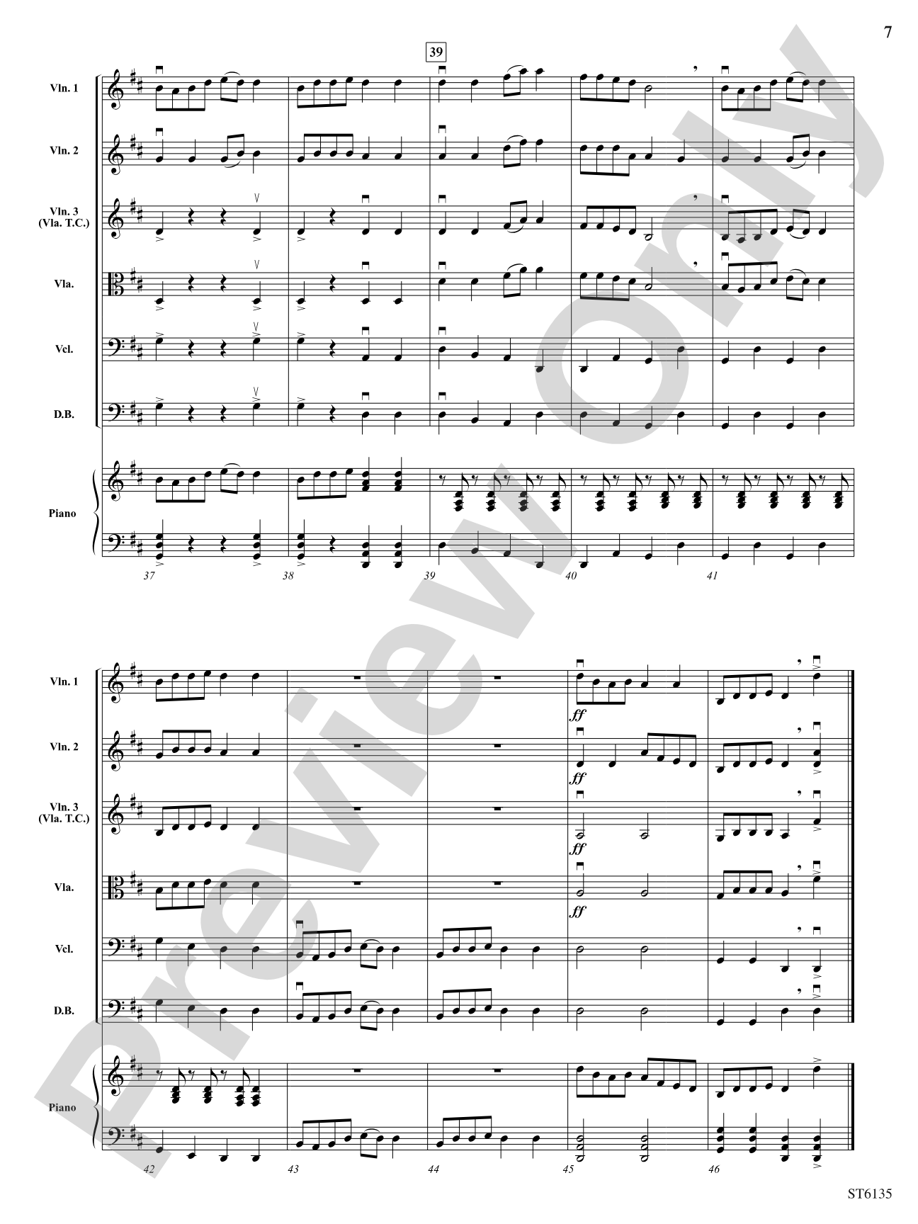 The Wild Western Frontier: String Orchestra Conductor Score & Parts