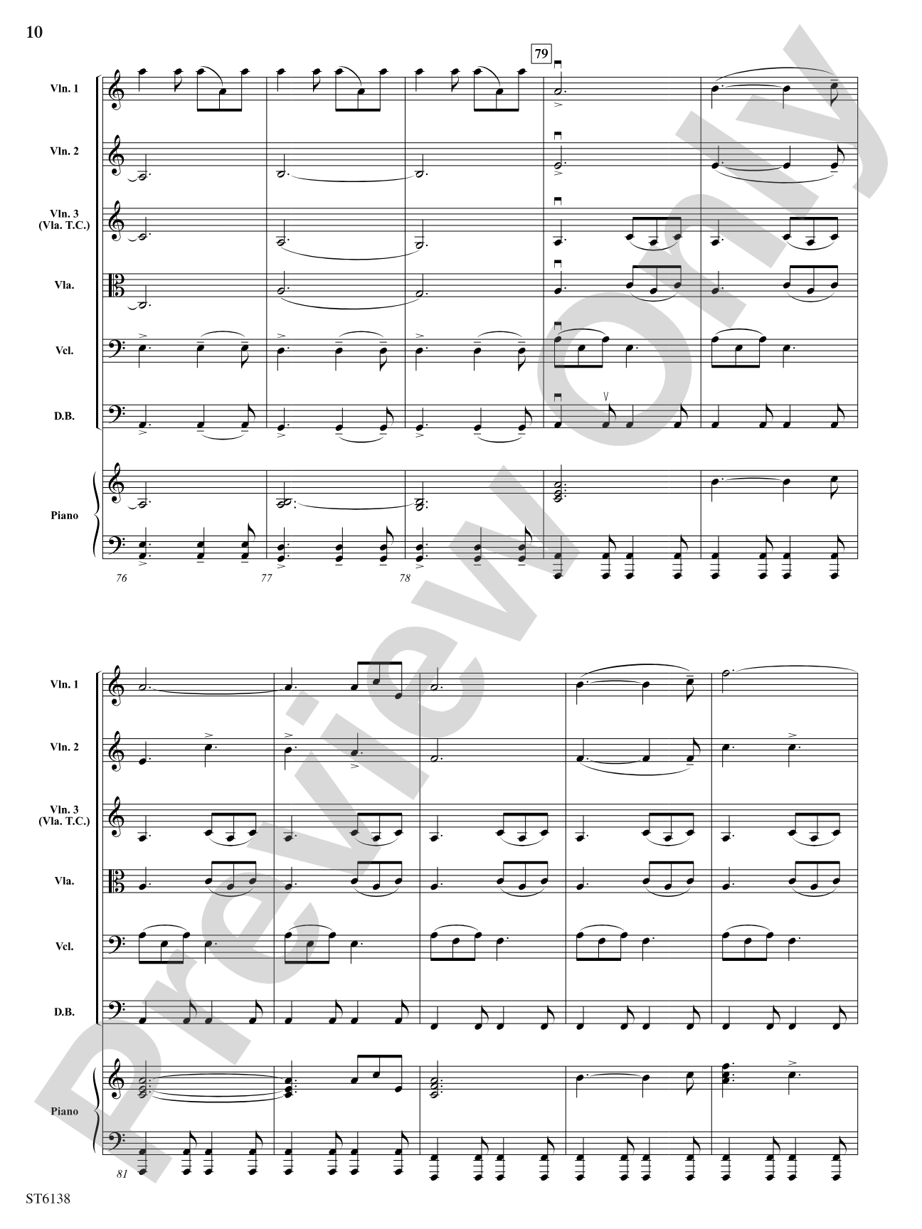 A Hero's Journey: String Orchestra Conductor Score & Parts