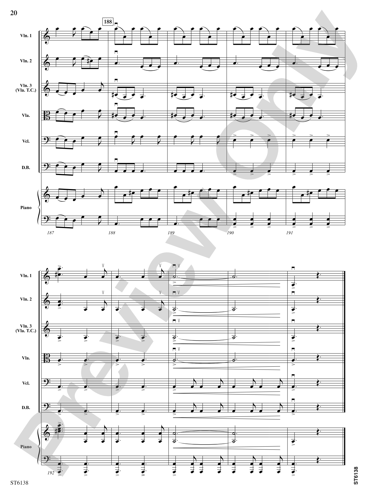 A Hero's Journey: String Orchestra Conductor Score & Parts