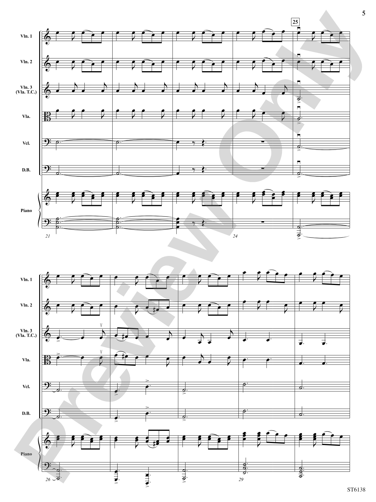 A Hero's Journey: String Orchestra Conductor Score & Parts