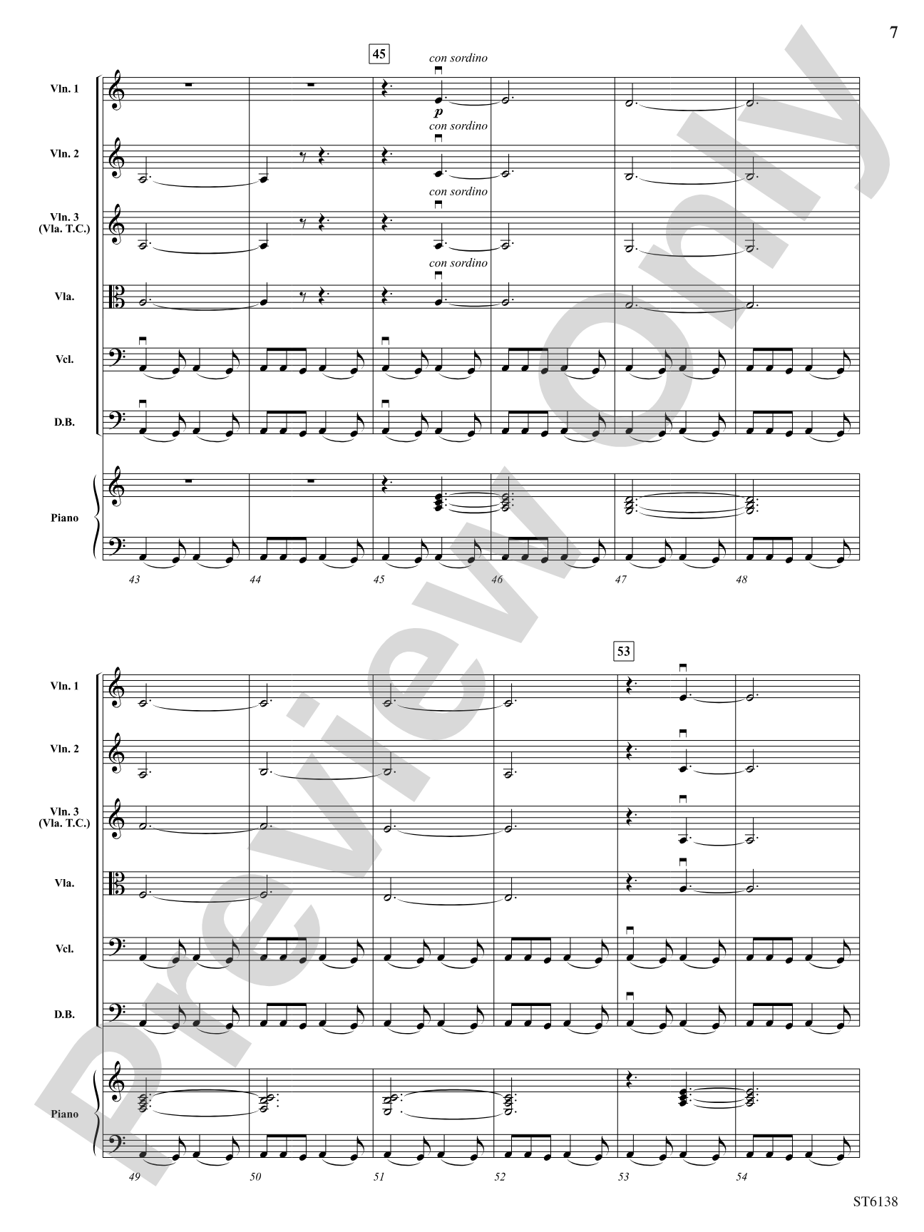 A Hero's Journey: String Orchestra Conductor Score & Parts