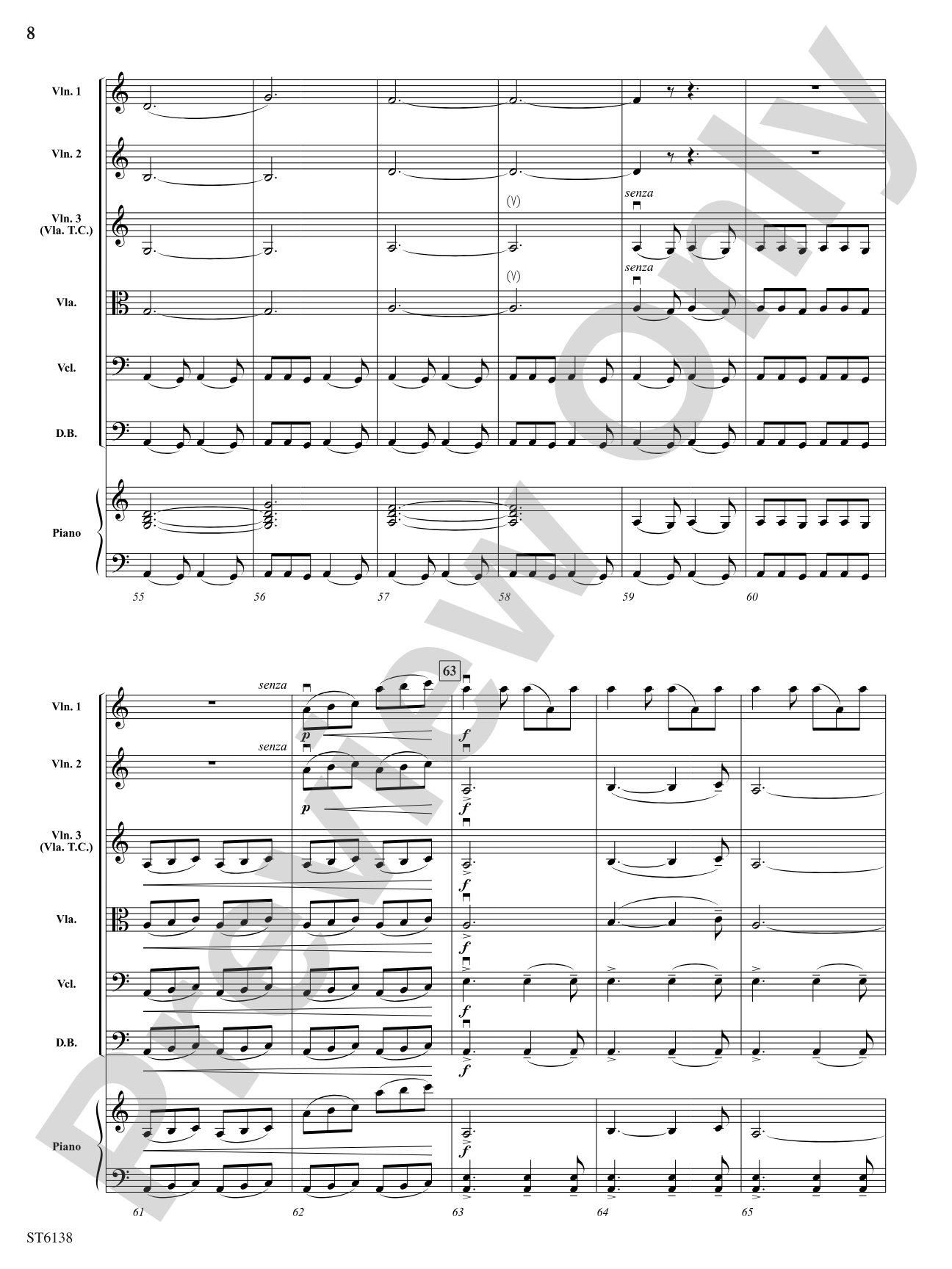 A Hero's Journey: String Orchestra Conductor Score & Parts