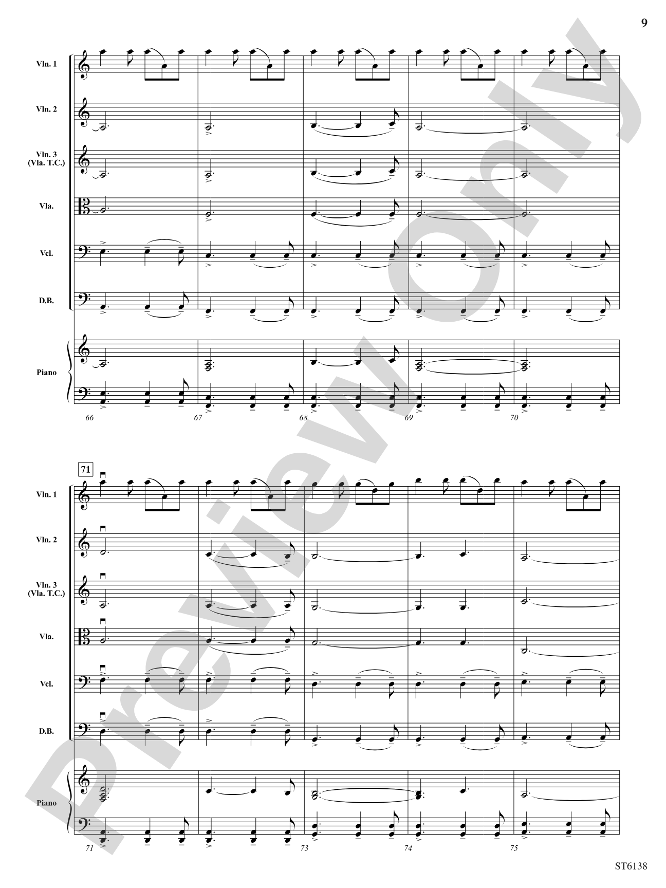 A Hero's Journey: String Orchestra Conductor Score & Parts