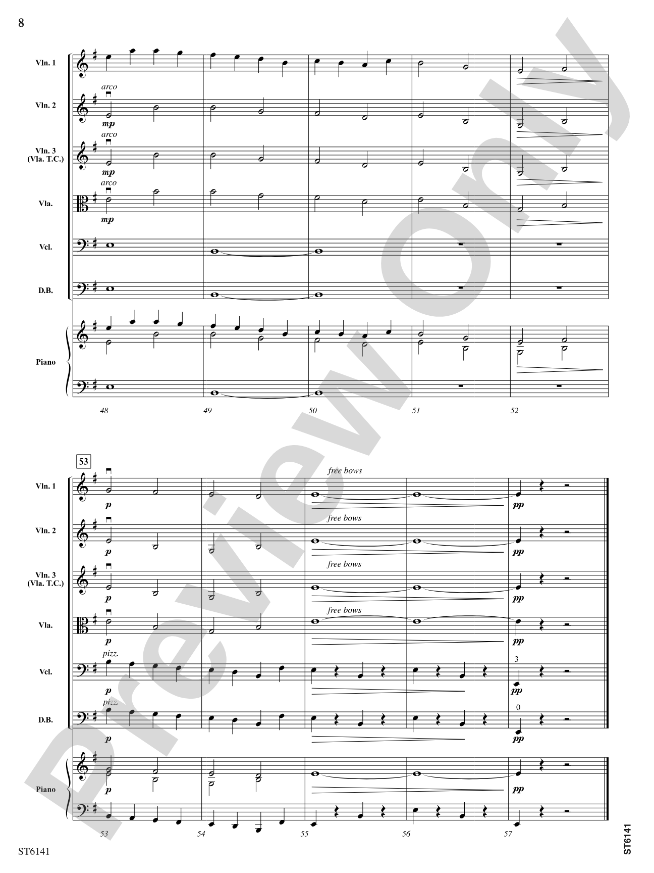 God Rest Ye Merry, Gentlemen: String Orchestra Conductor Score & Parts