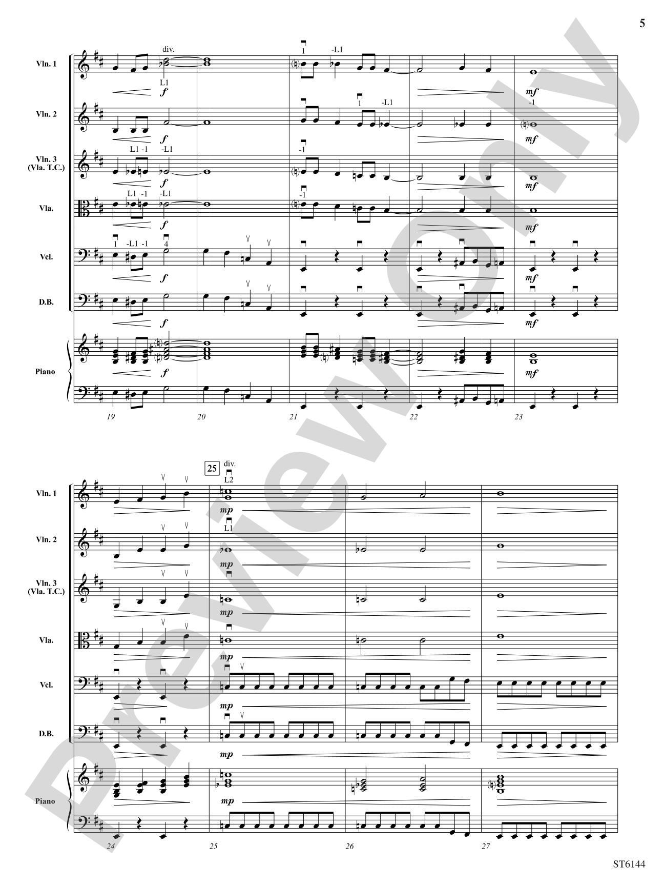 Creatures: String Orchestra Conductor Score & Parts
