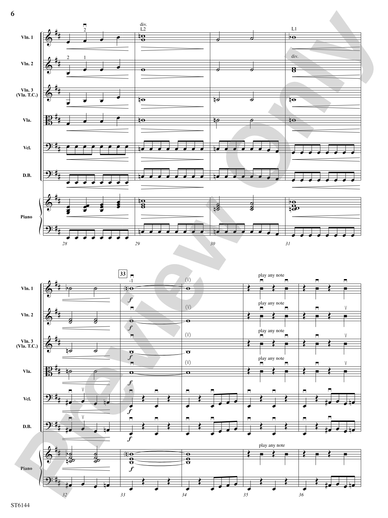 Creatures: String Orchestra Conductor Score & Parts