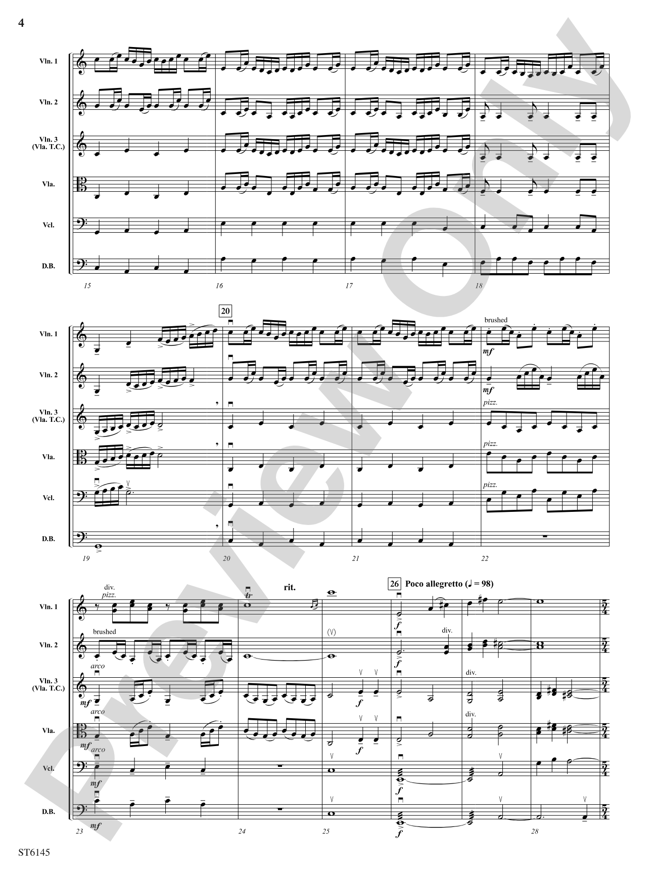 Equuleus: String Orchestra Conductor Score & Parts