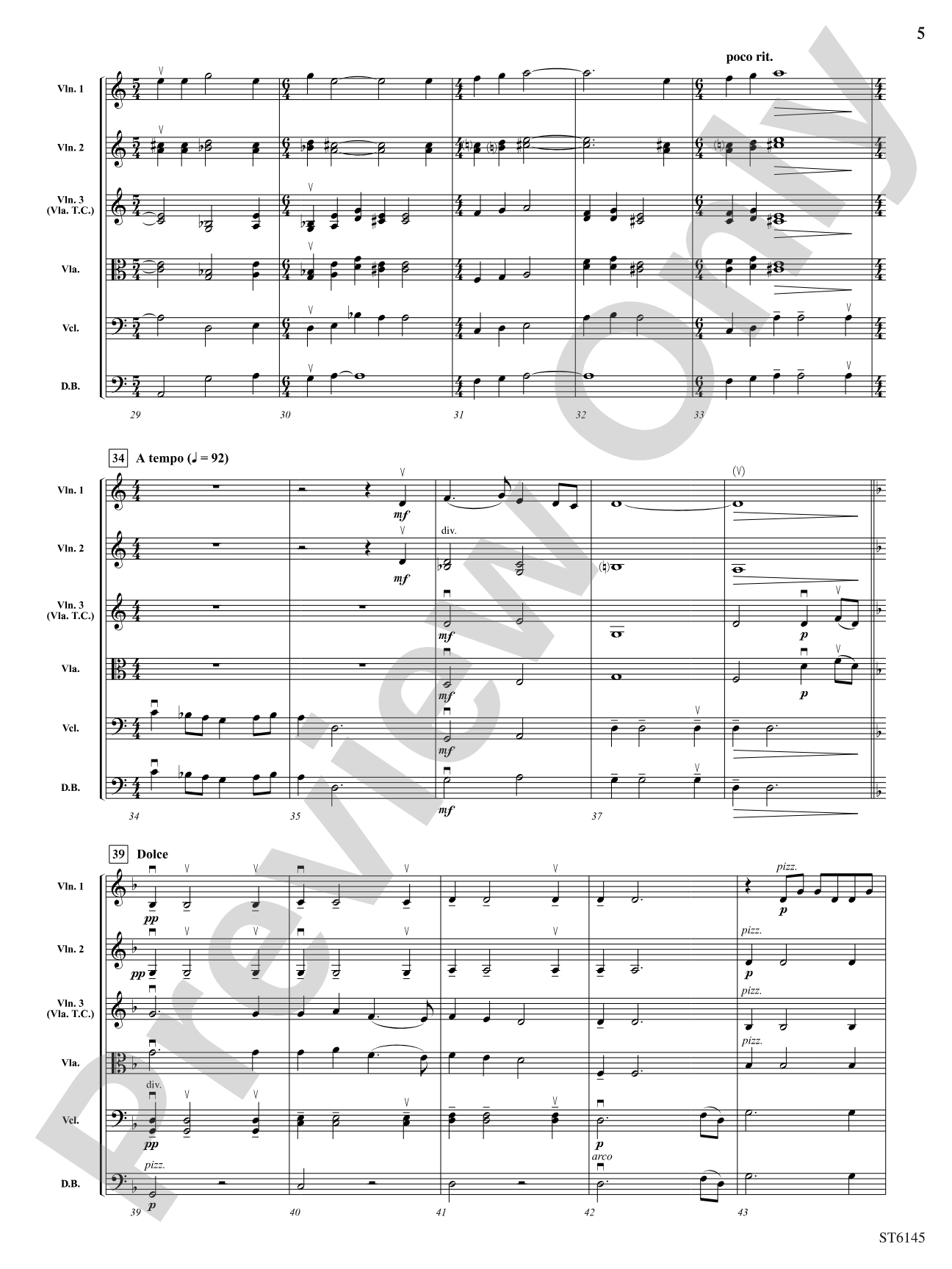 Equuleus: String Orchestra Conductor Score & Parts