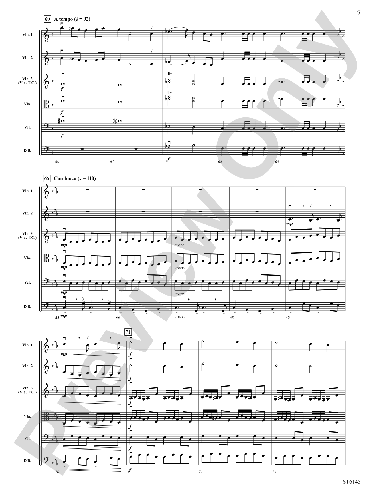Equuleus: String Orchestra Conductor Score & Parts