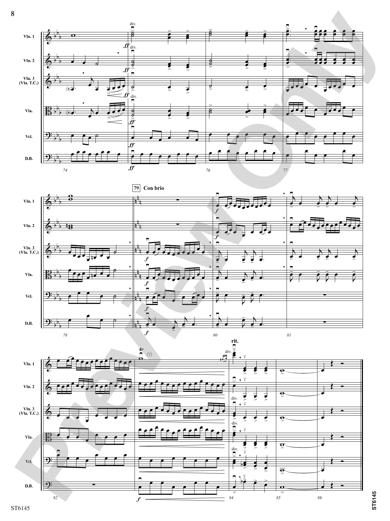 Equuleus: String Orchestra Conductor Score & Parts