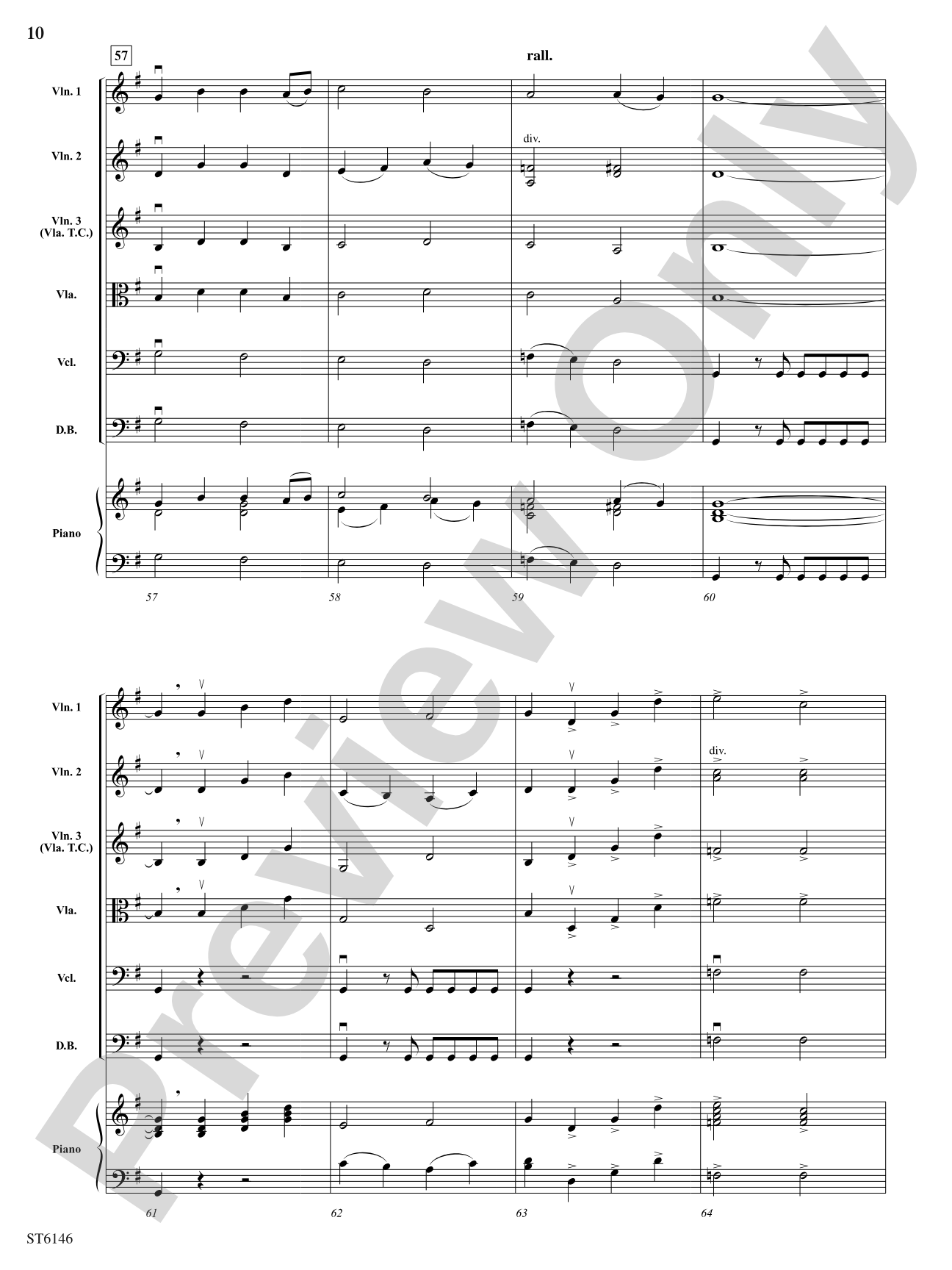A Soldier's Hymn: String Orchestra Conductor Score & Parts