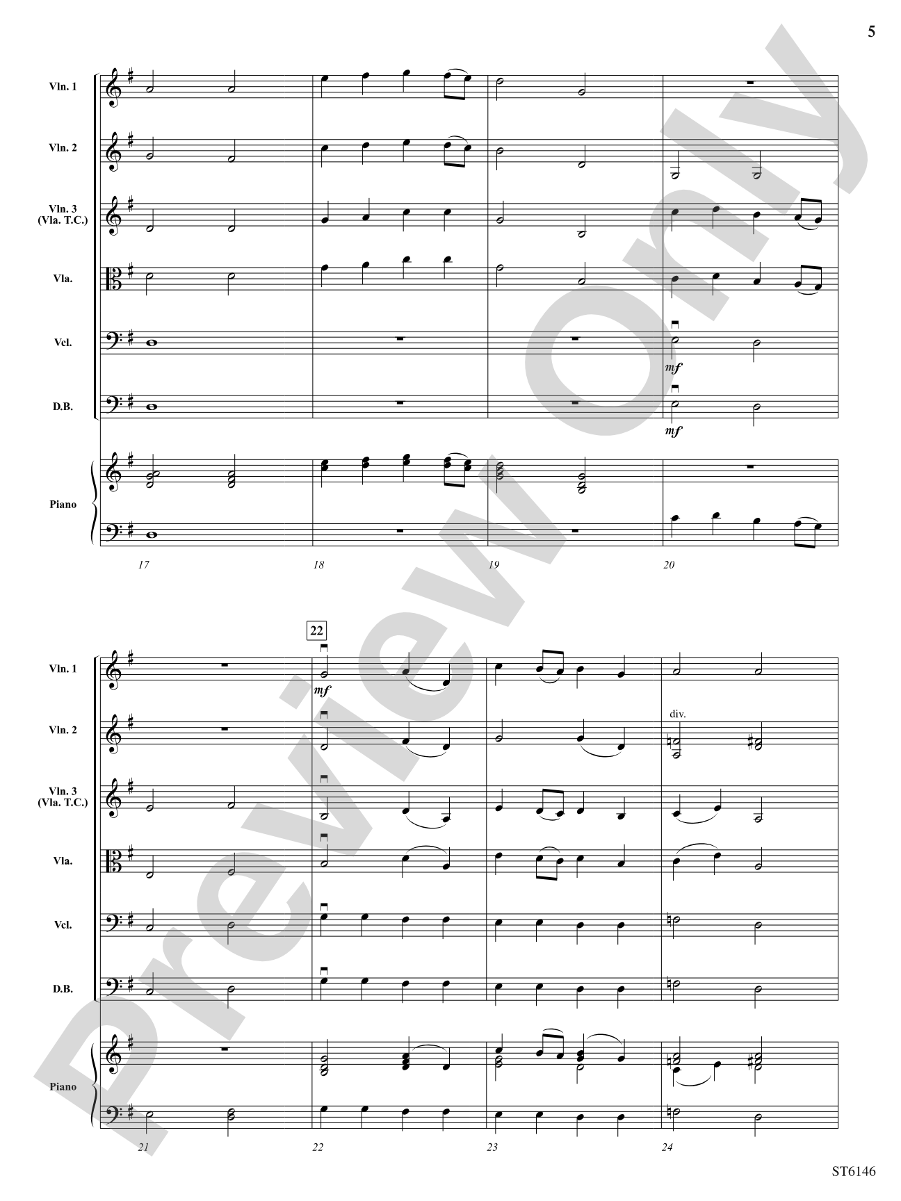 A Soldier's Hymn: String Orchestra Conductor Score & Parts