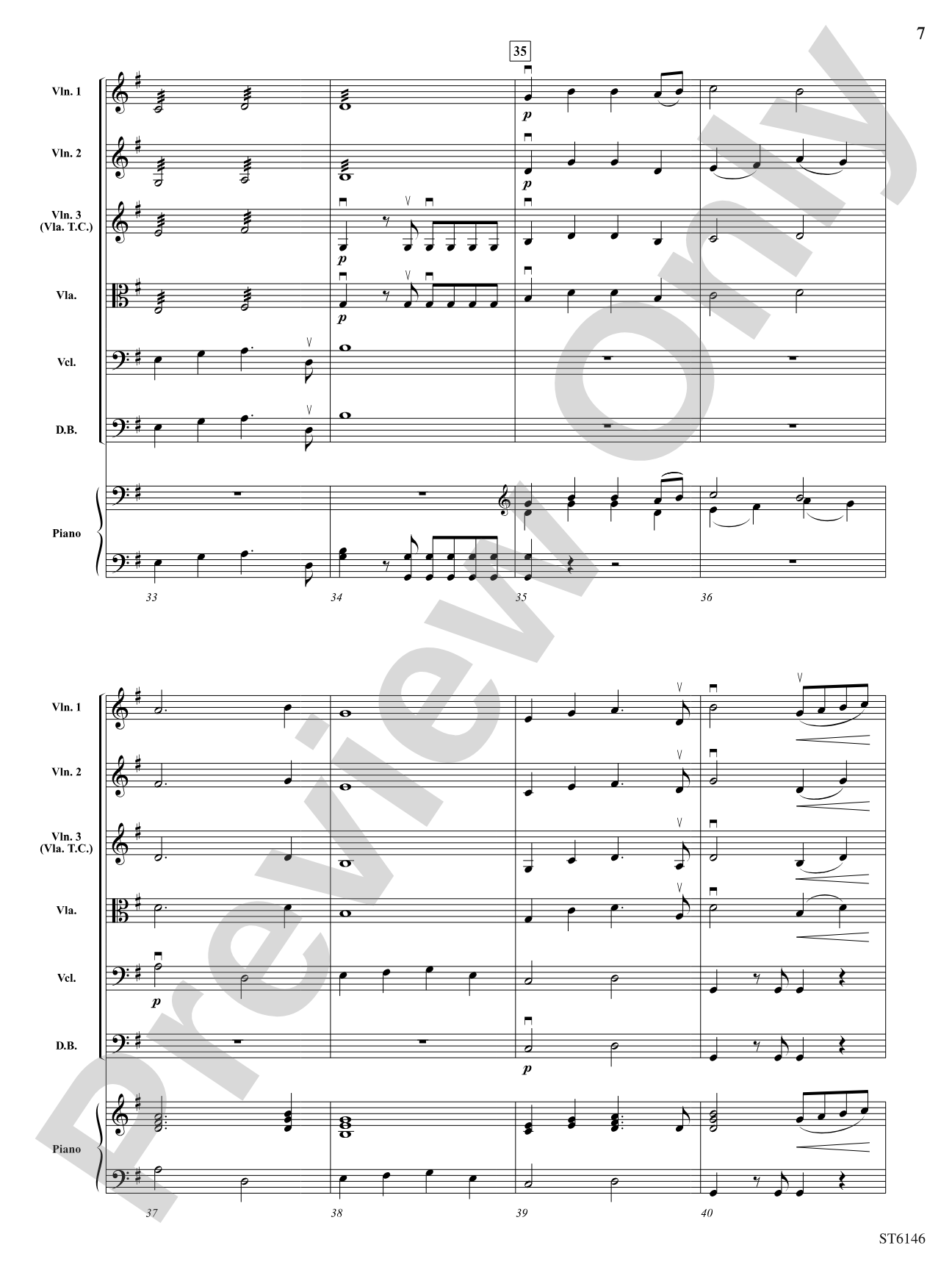 A Soldier's Hymn: String Orchestra Conductor Score & Parts