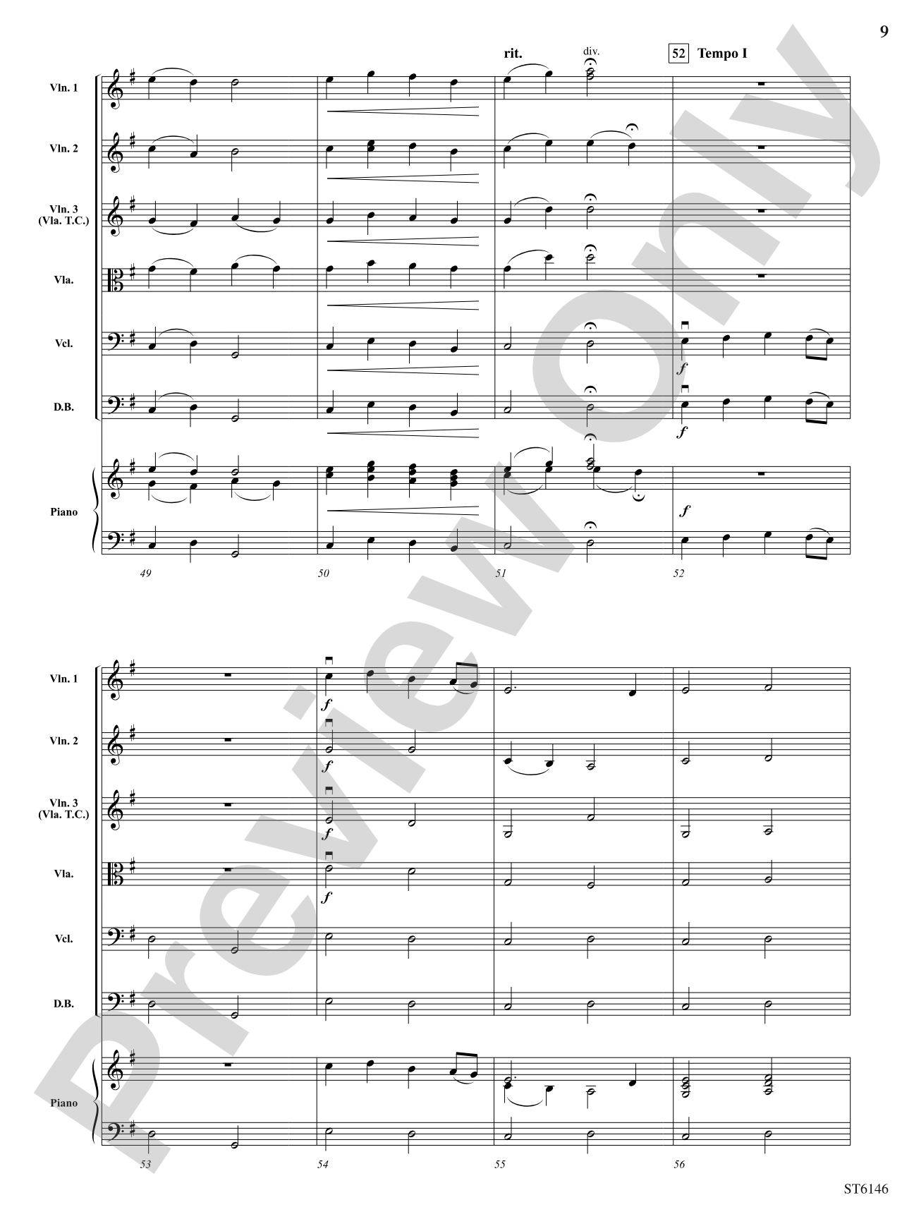 A Soldier's Hymn: String Orchestra Conductor Score & Parts