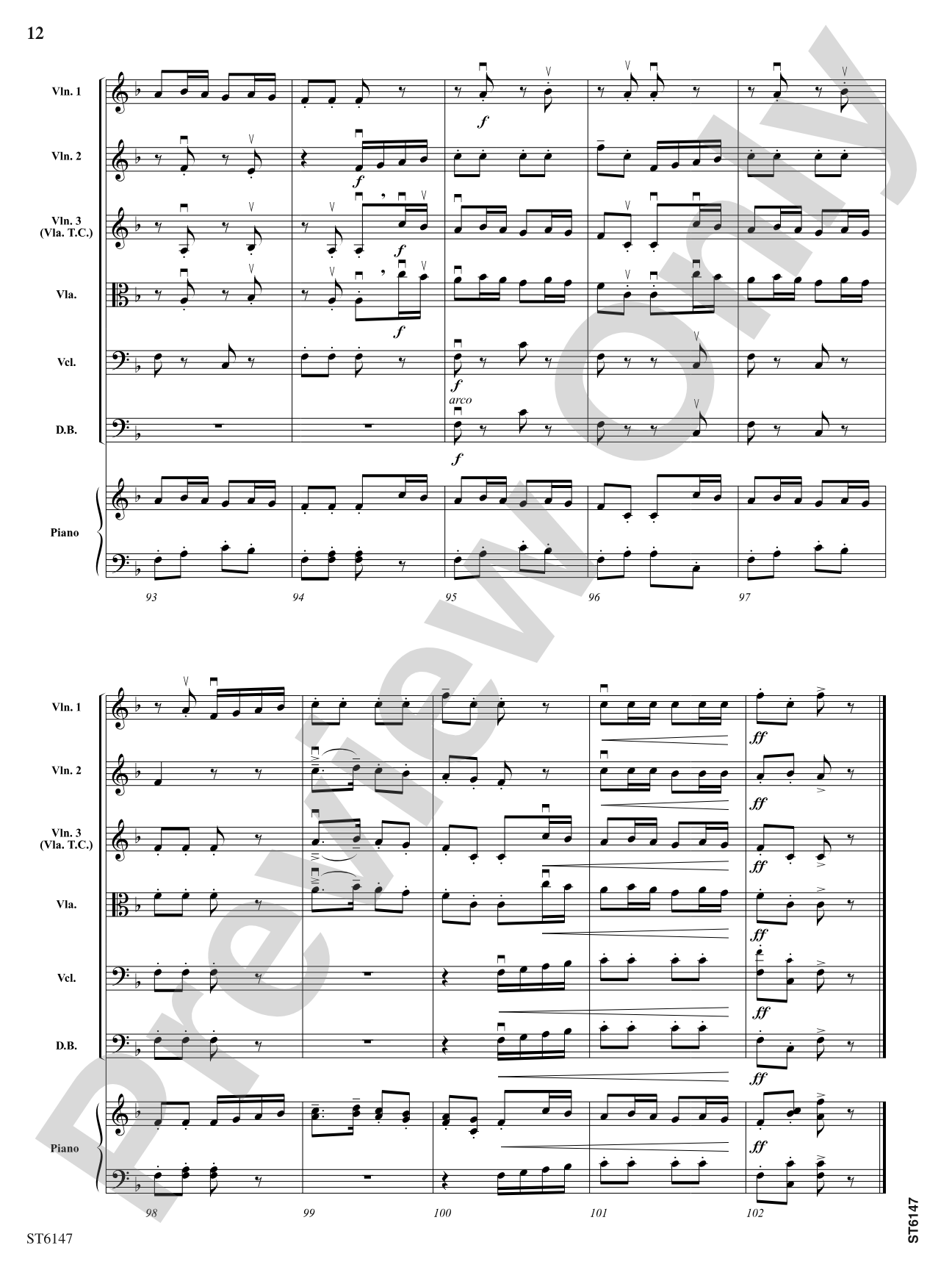 Hansel and Gretel: String Orchestra Conductor Score & Parts