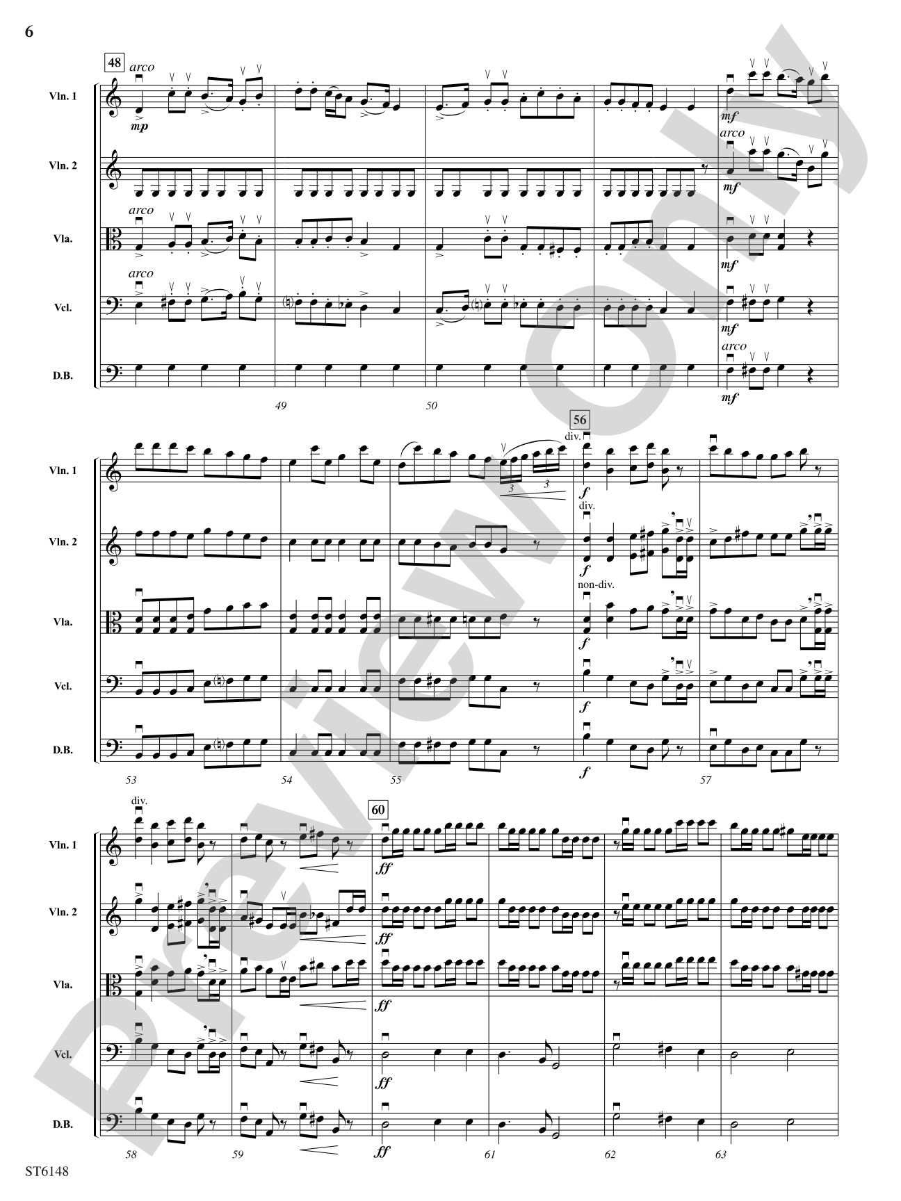 Marche Slav: String Orchestra Conductor Score & Parts