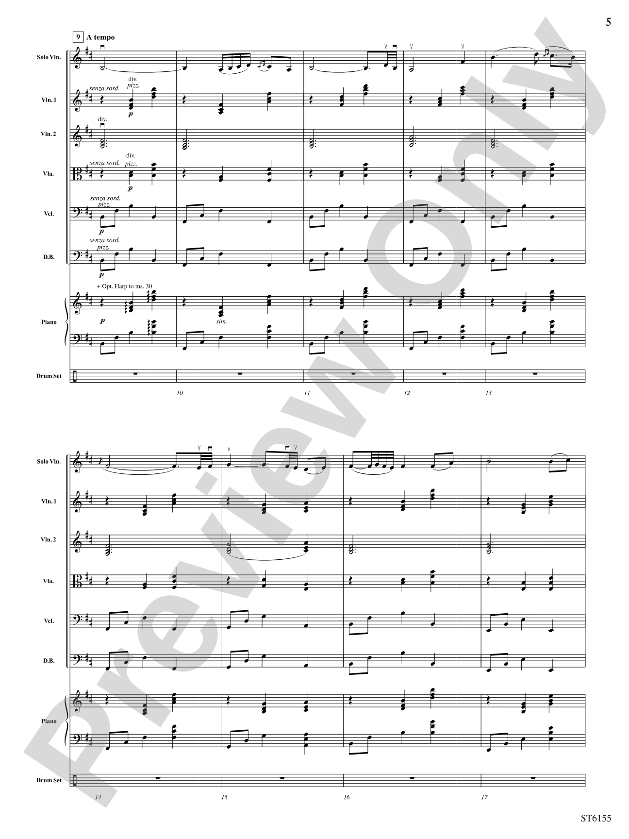 Irish Legend: String Orchestra Conductor Score & Parts