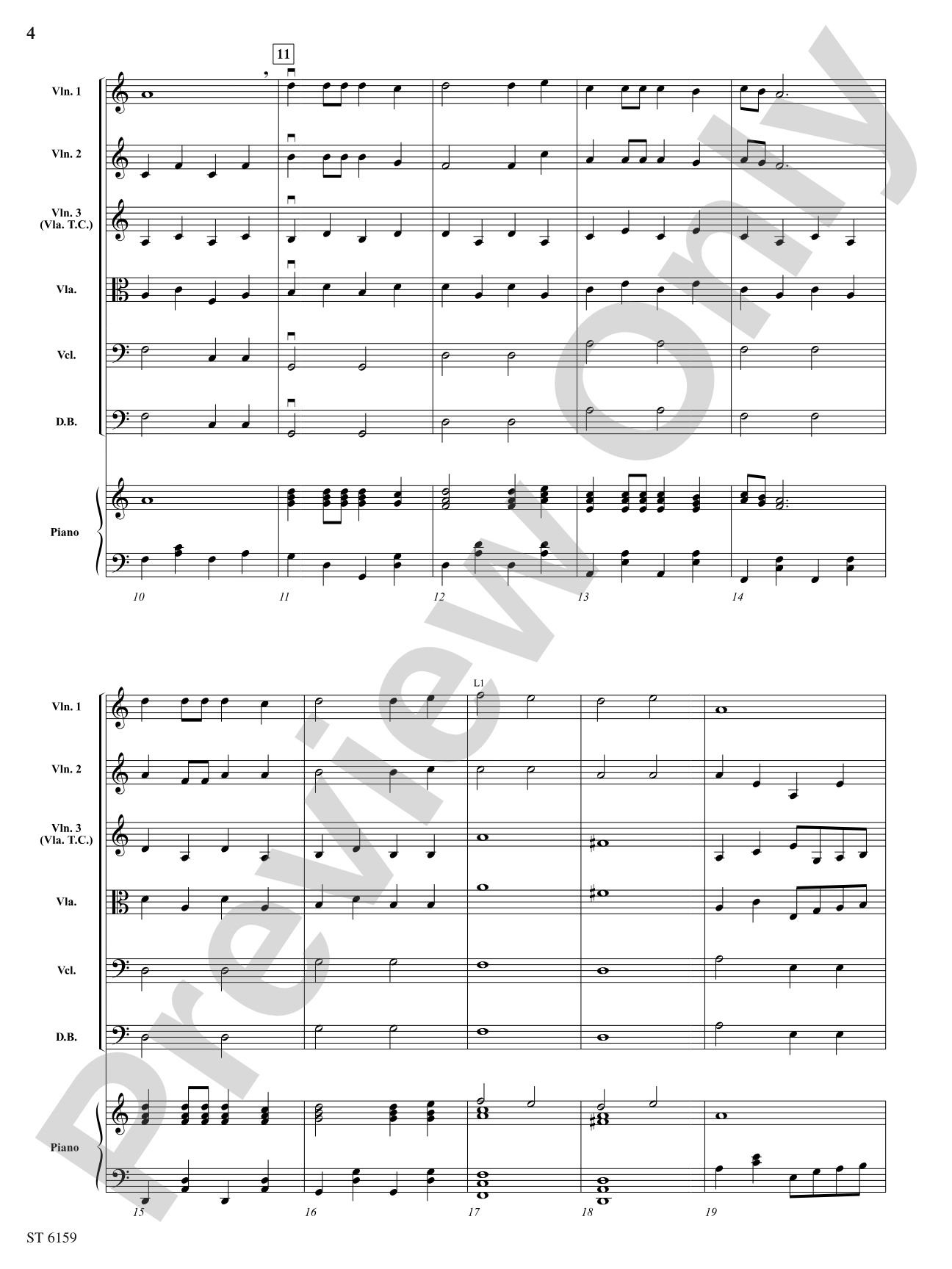 Riders in the Night (Life of a Cowboy): String Orchestra Conductor Score & Parts