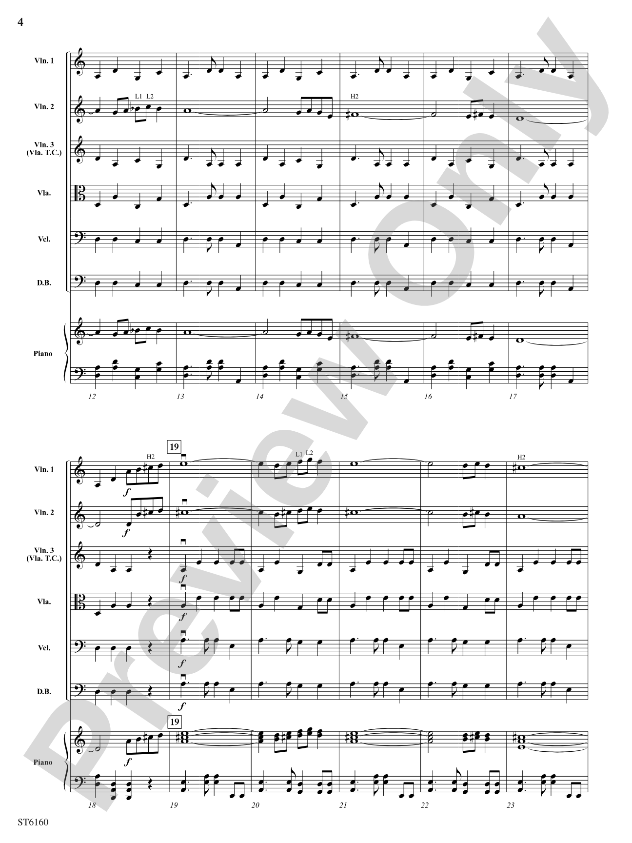 Desert Sands: String Orchestra Conductor Score & Parts