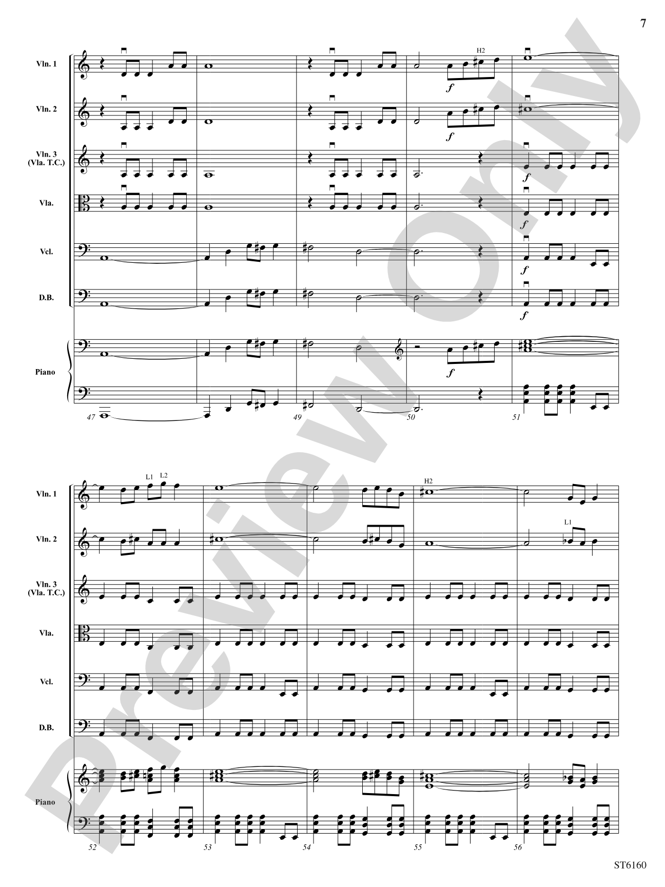 Desert Sands: String Orchestra Conductor Score & Parts