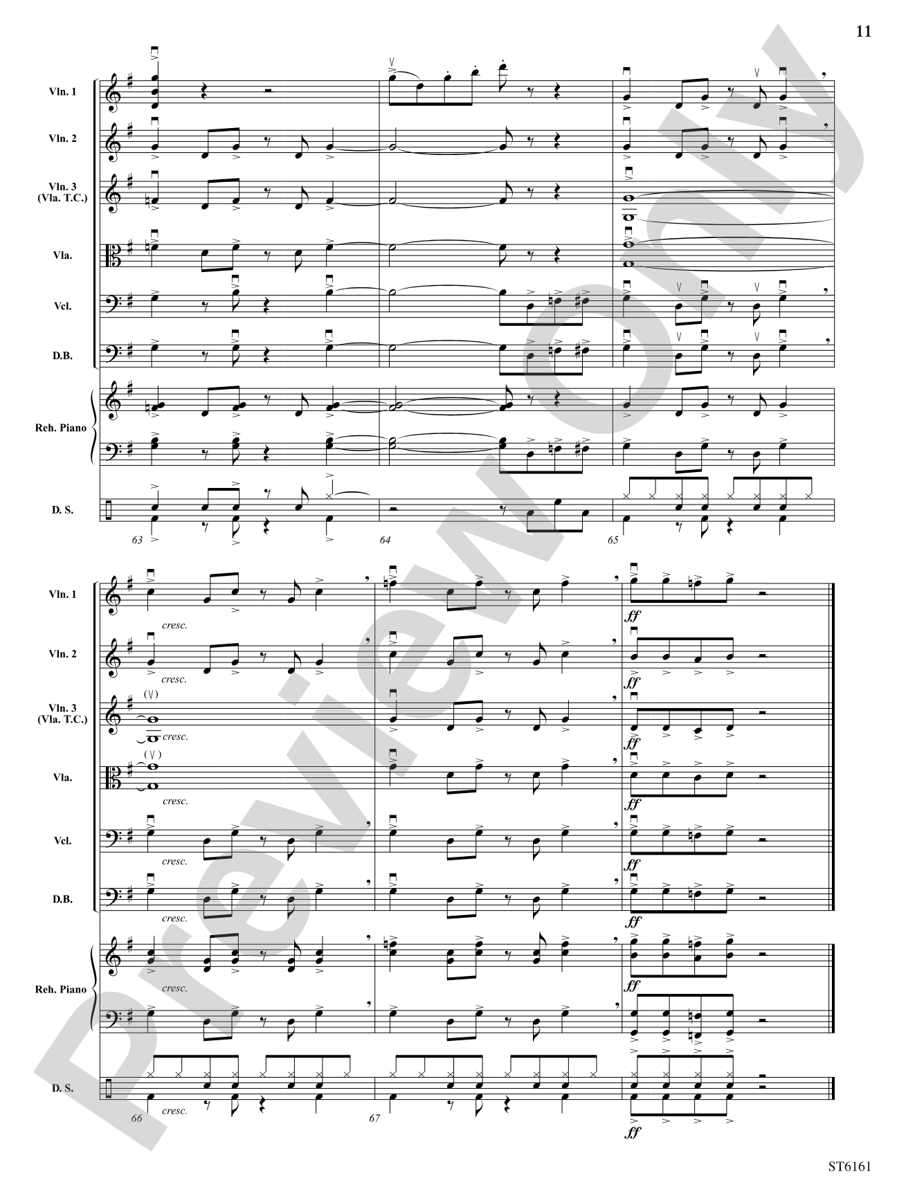 Eine Kleine "Pop" Musik: String Orchestra Conductor Score & Parts