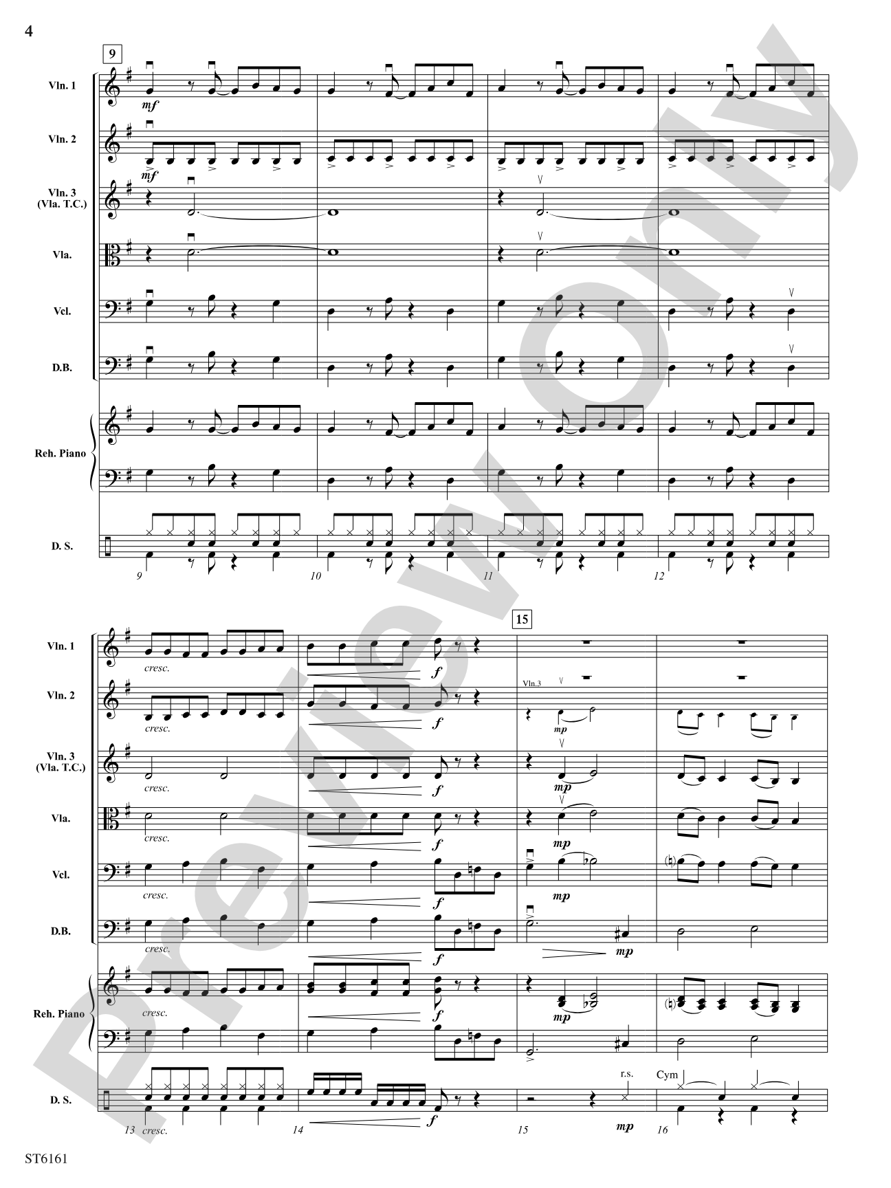 Eine Kleine "Pop" Musik: String Orchestra Conductor Score & Parts